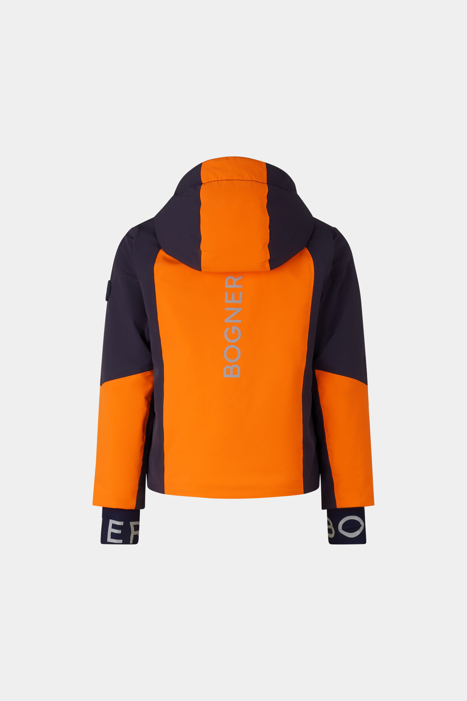 Kids Veste de ski Justus Orange/bleu marine