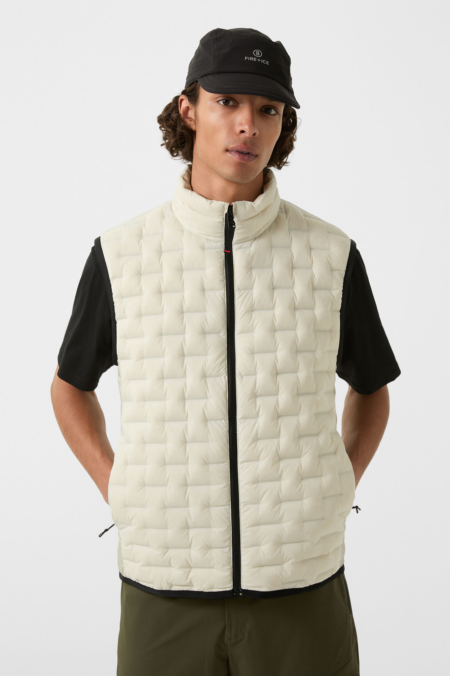 Gabriel lightweight down waistcoat Sand