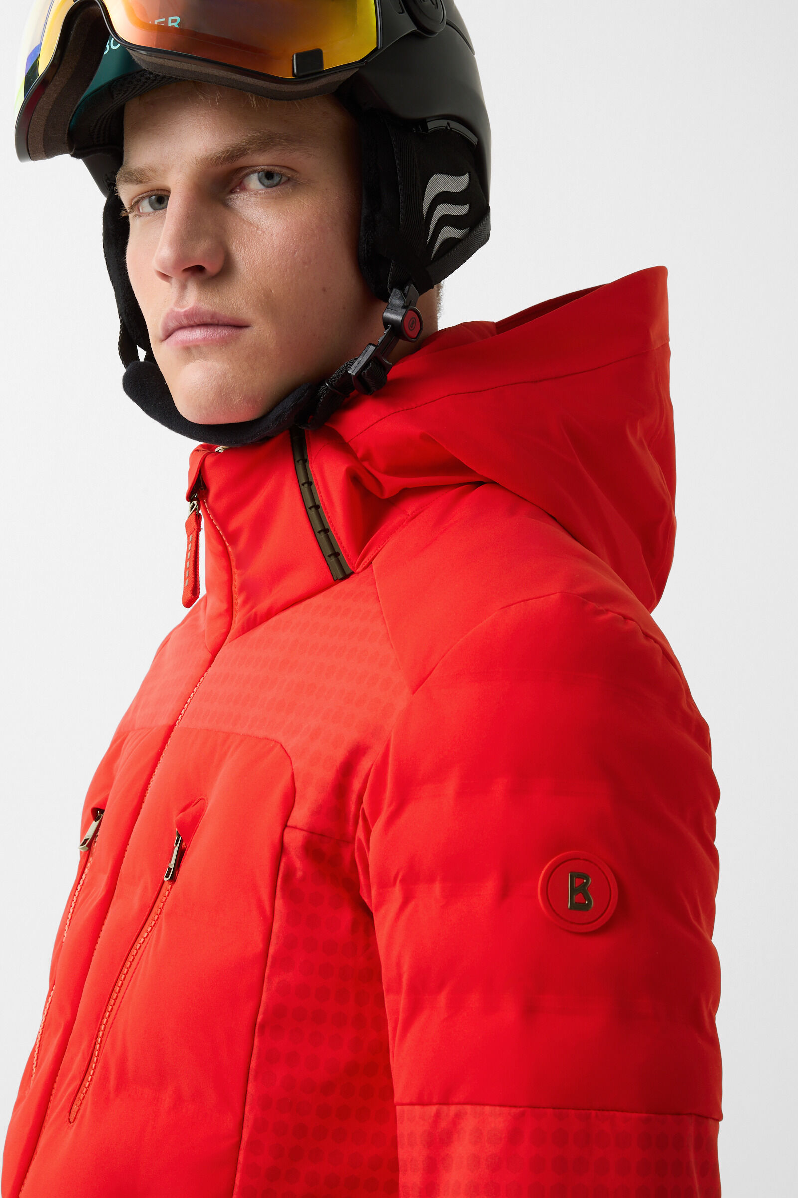 Fionn ski jacket Red