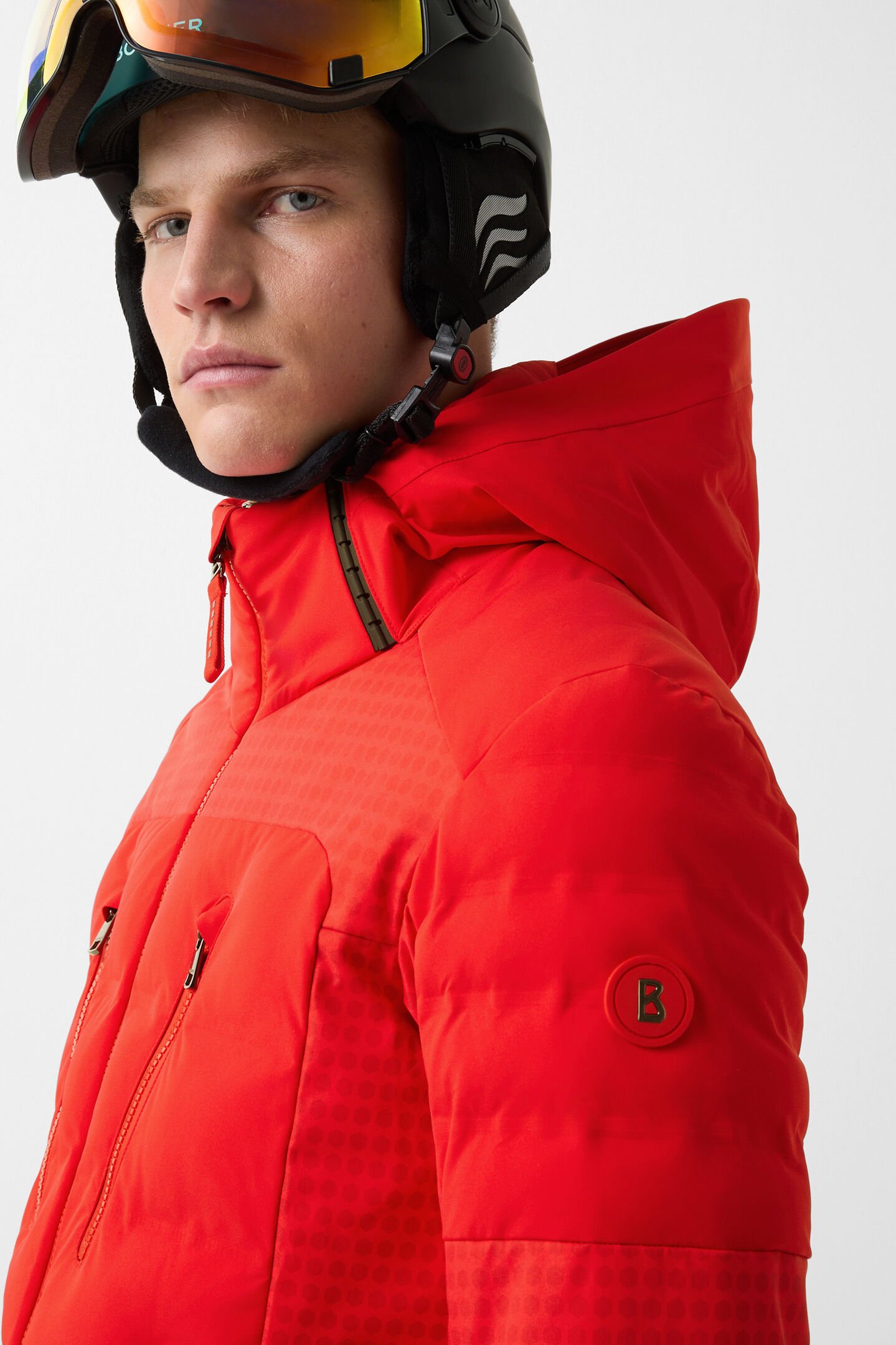 Fionn ski-jas Rood