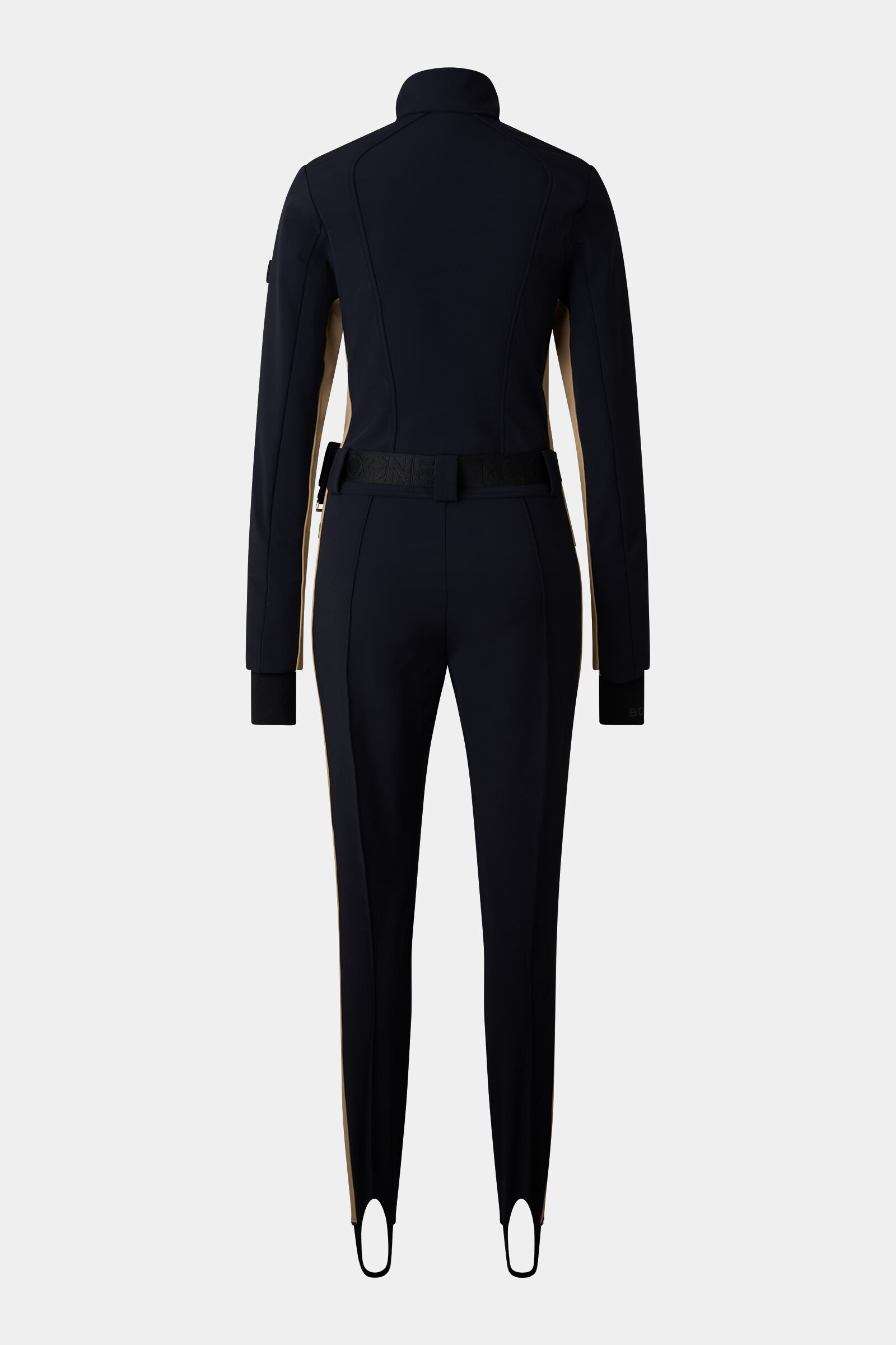 Bond softshell ski overall Black/beige