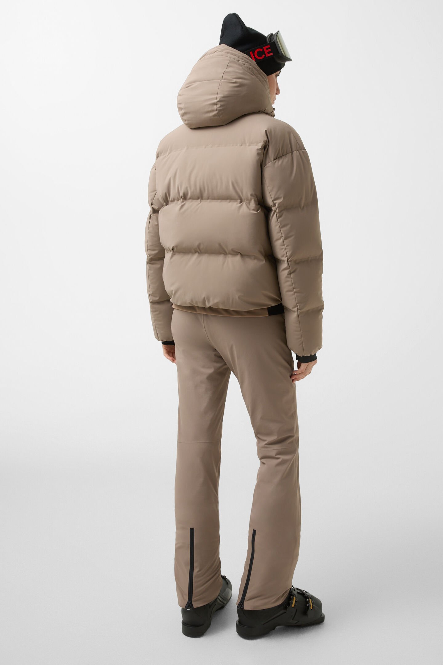 Neila down ski jacket Caramel