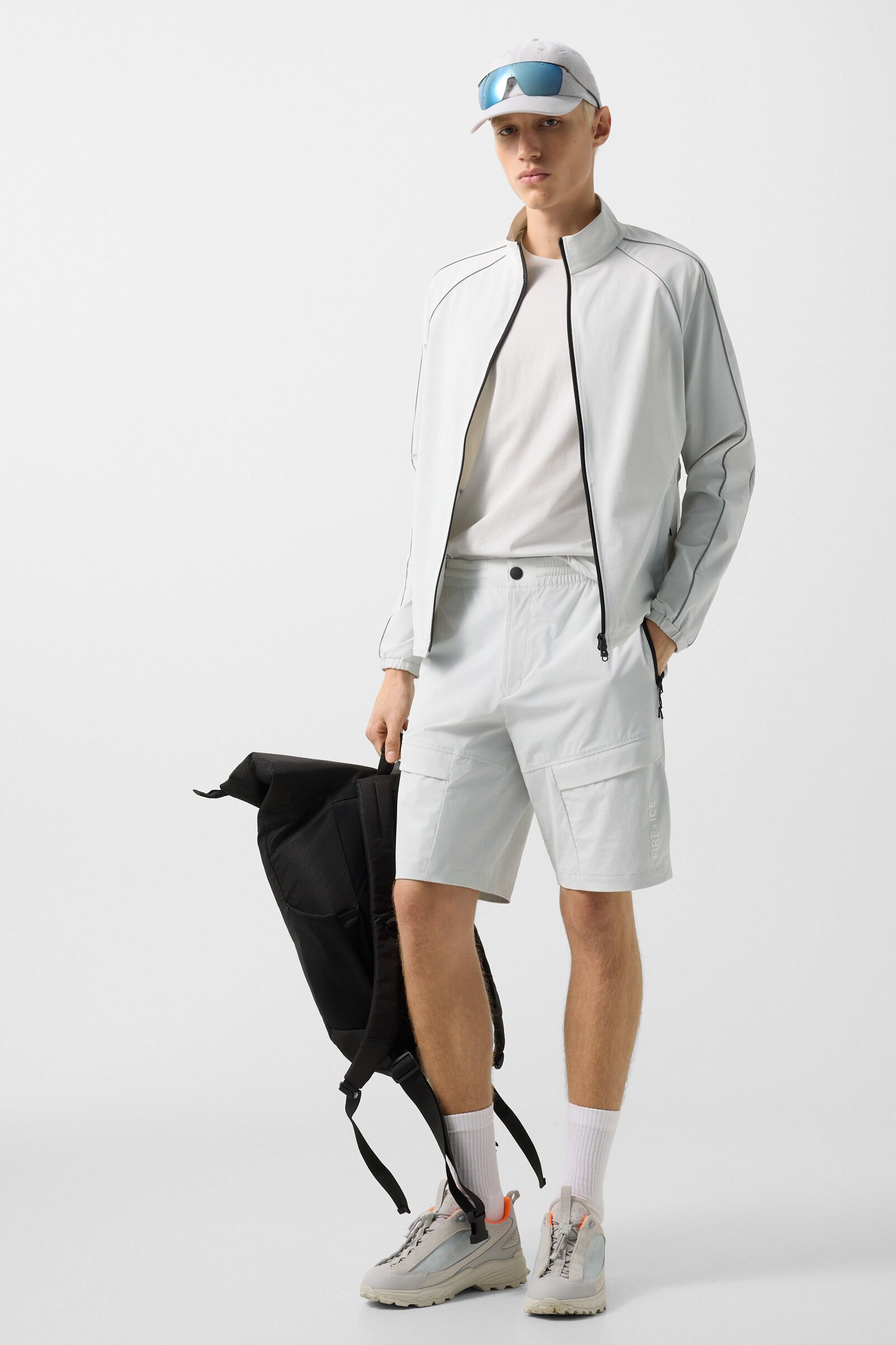 Funktionsjacke Cian Hellgrau