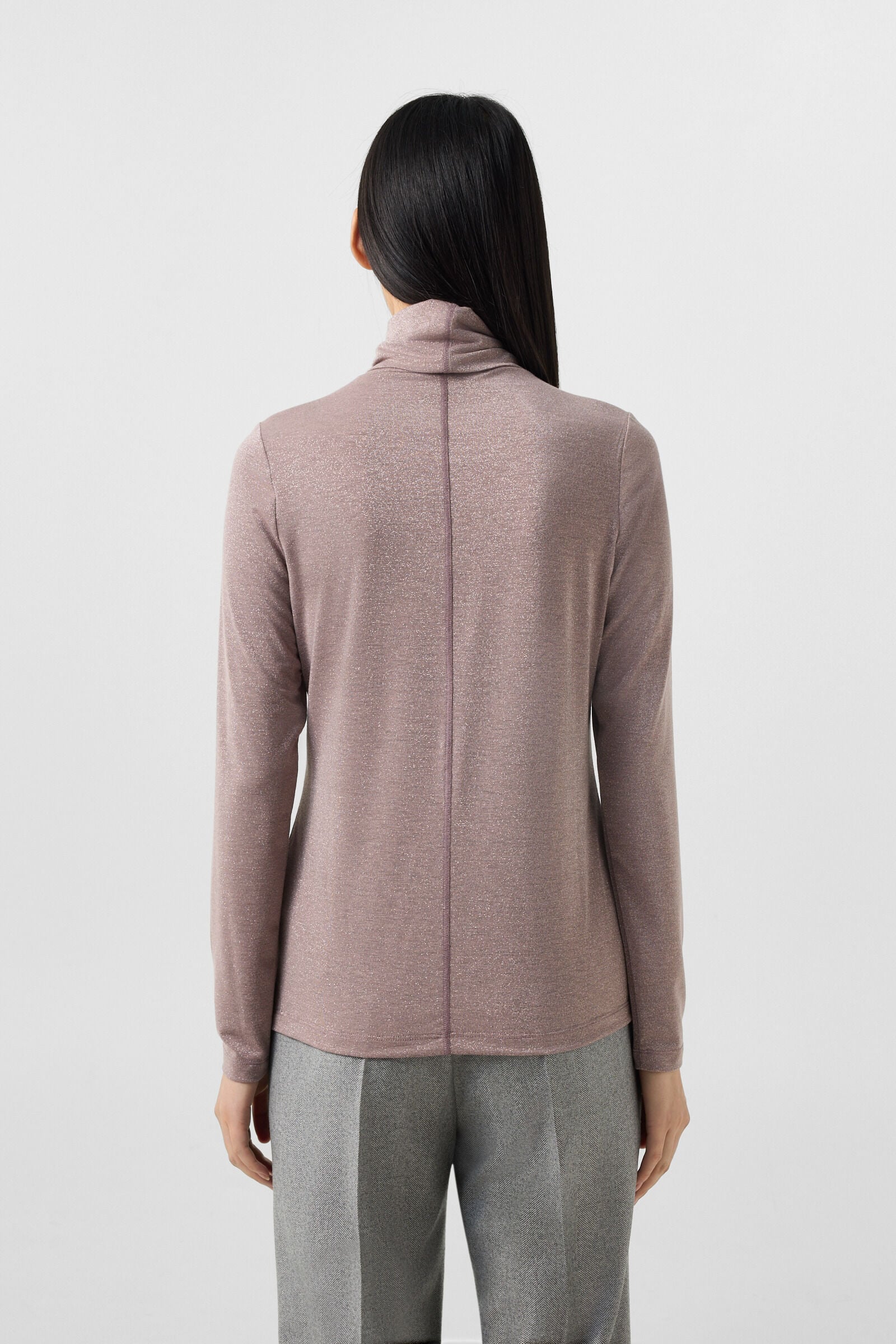 Silva long-sleeved top Ros&eacute;