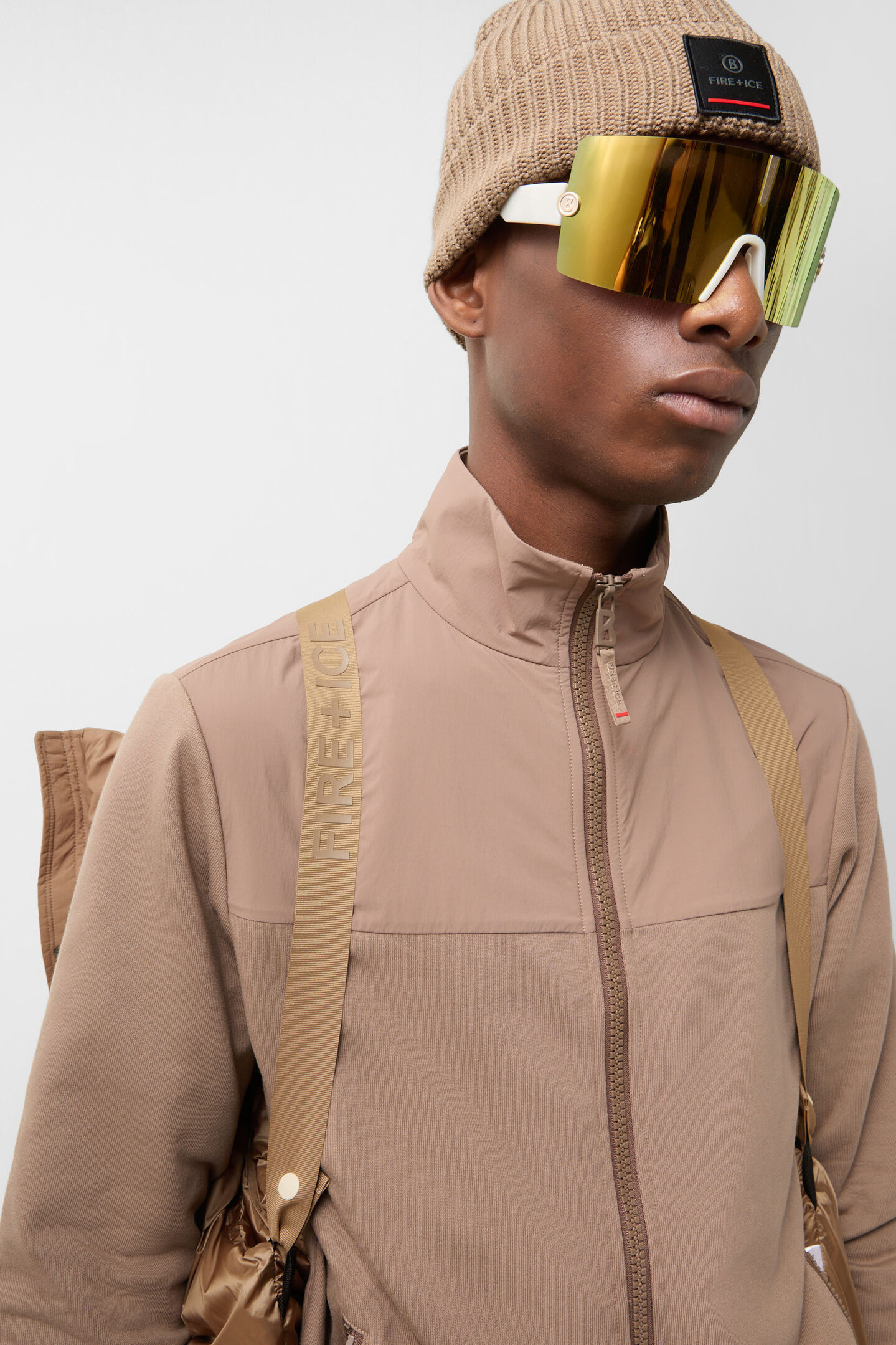 Yaron down short coat Caramel