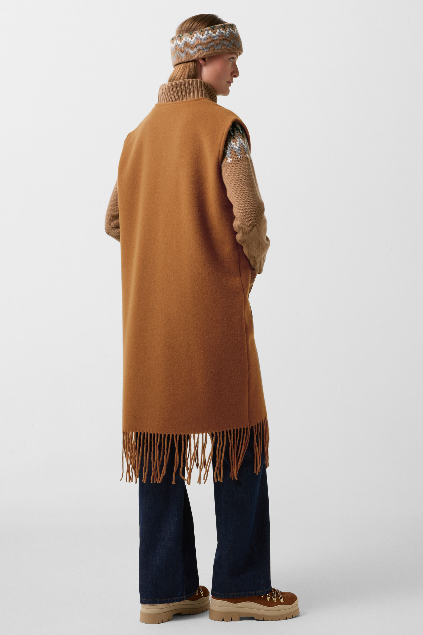 Nera waistcoat Hazel