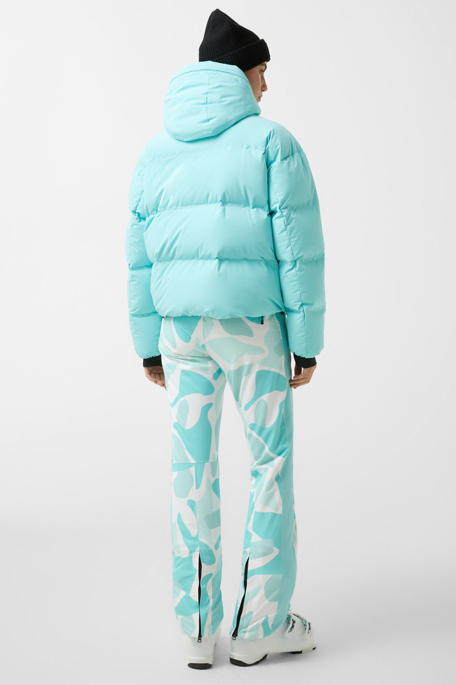 Neila down ski jacket Ice blue