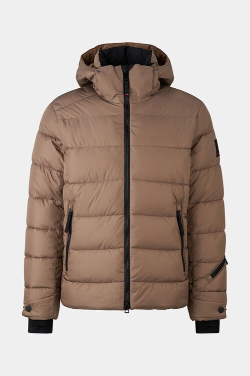 Skijacke Luka Karamell