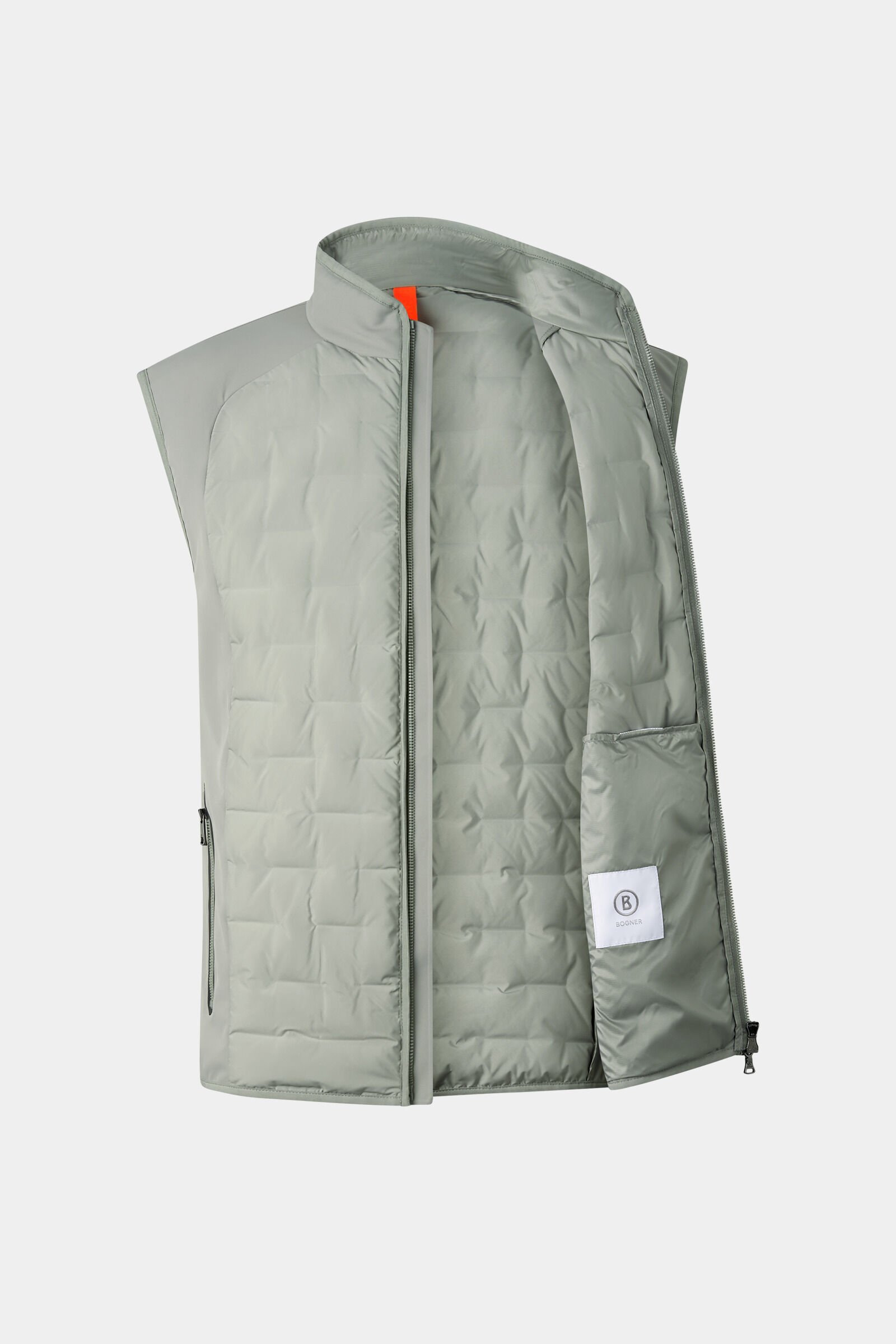 Dane hybrid waistcoat Eucalyptus
