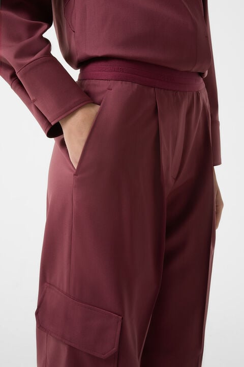 Yoko cargo pants Wine red Yoko cargo pants Wine red