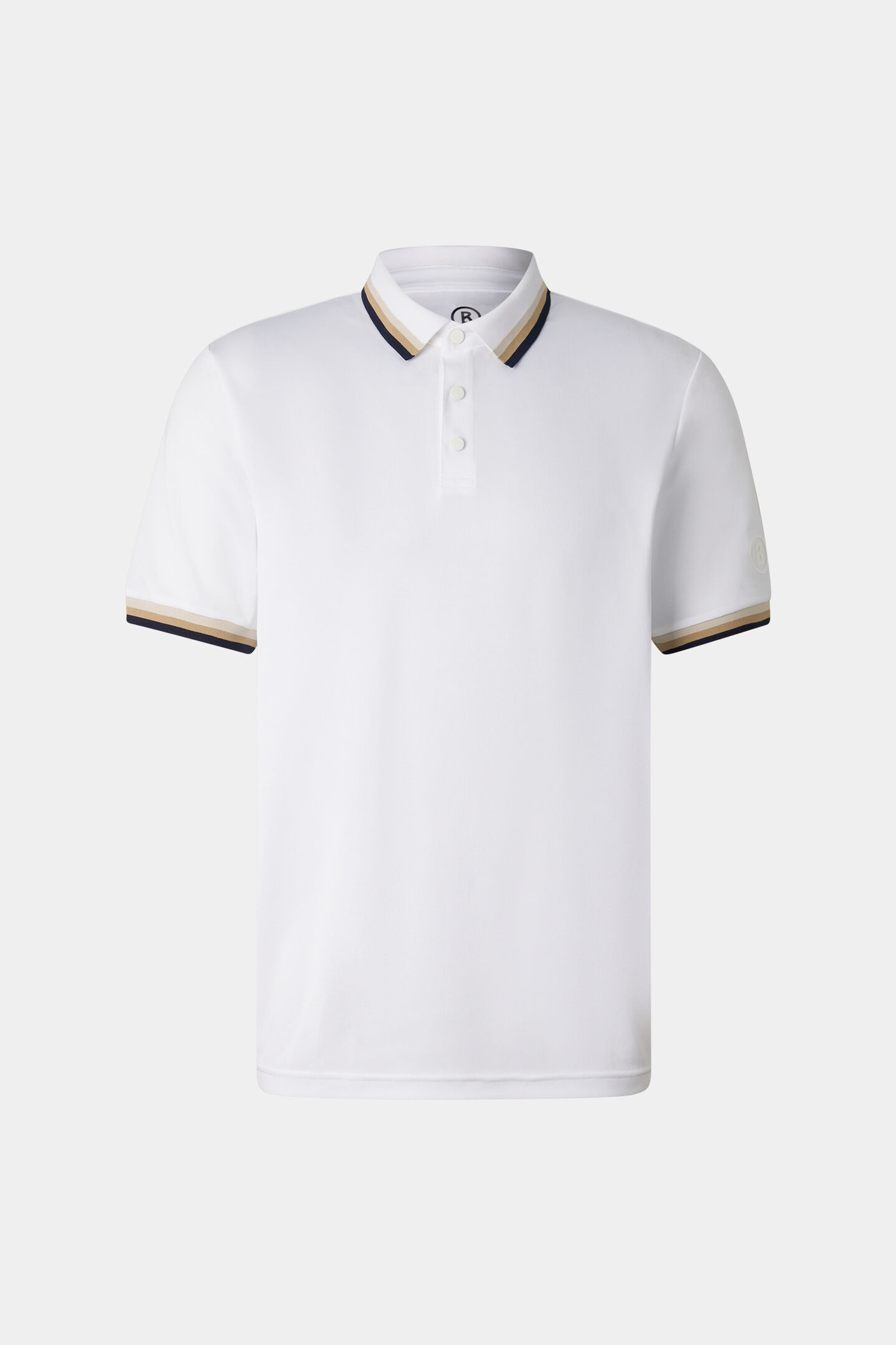 Funktions-Polo-Shirt Arik Wei&szlig;