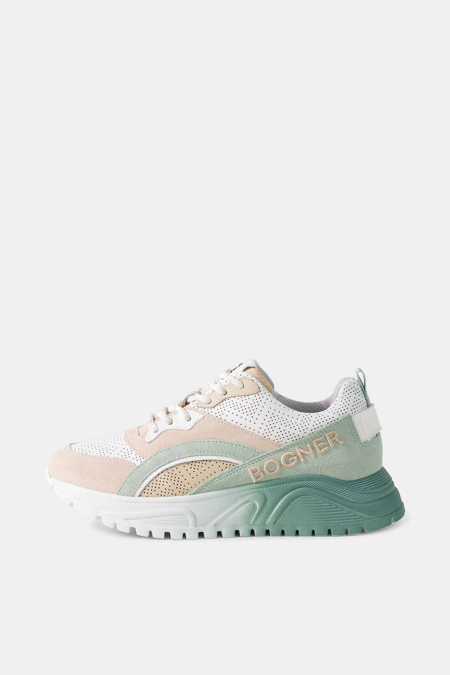 Sportschoenen Malaga Wit/Mint/Ros&eacute;