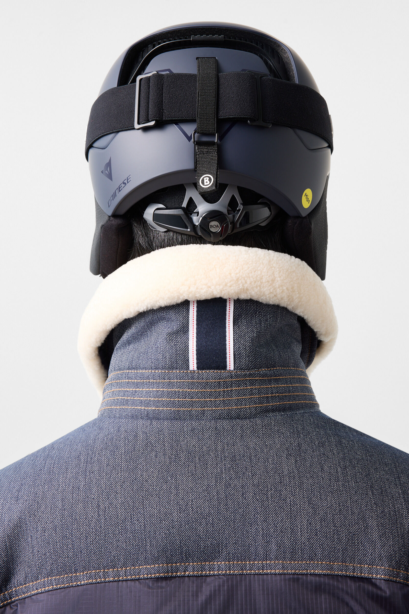 Jeen denim ski jacket Denim Blue