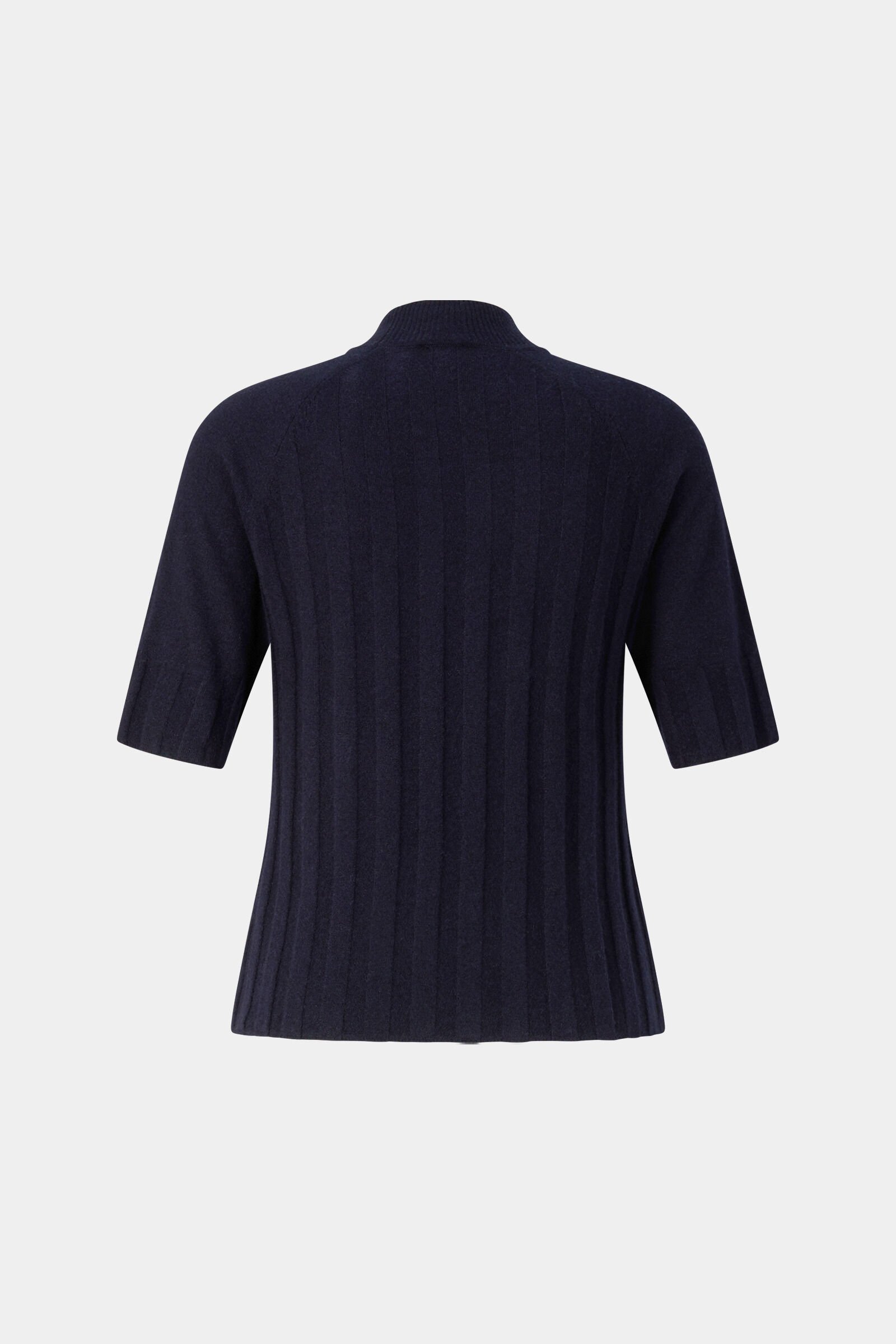 Virgin wool cashmere shirt Tina Navy blue