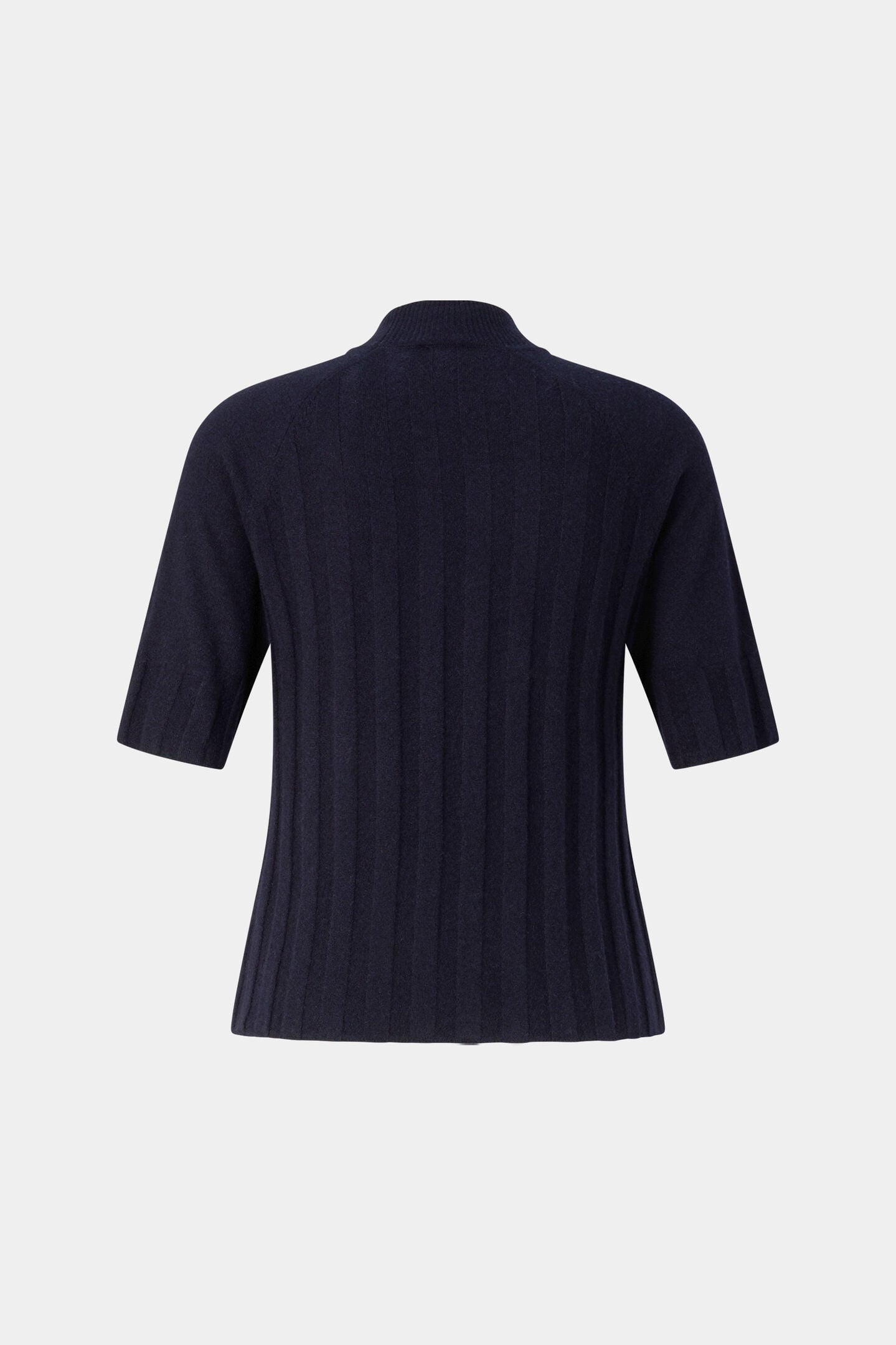 Virgin wool cashmere shirt Tina Navy blue