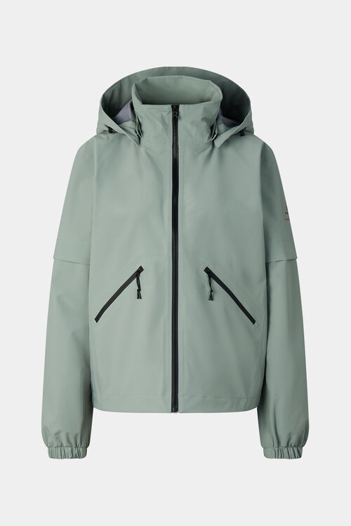 Pansy softshell jacket Eucalyptus