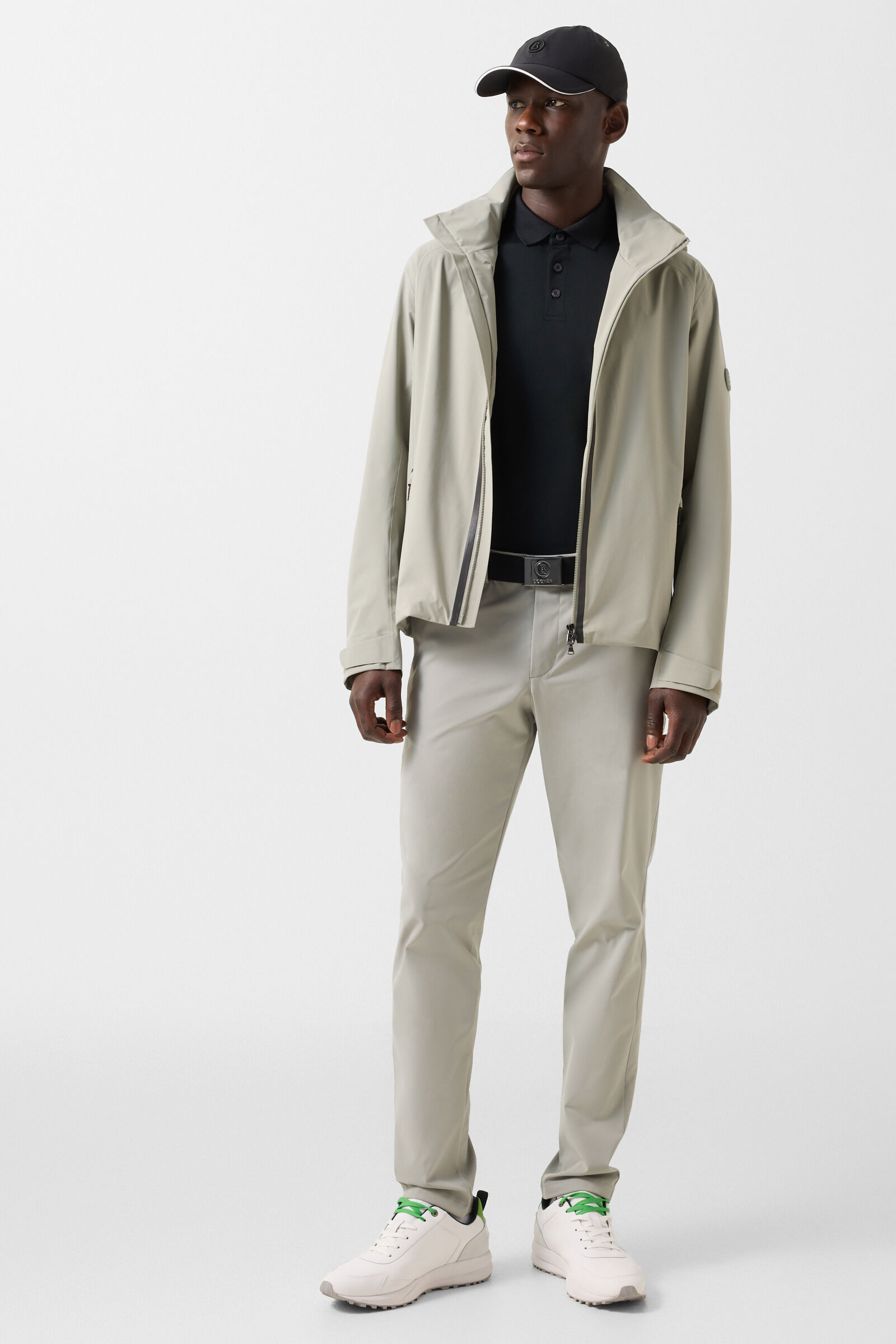 Daniel functional short-sleeved top Black