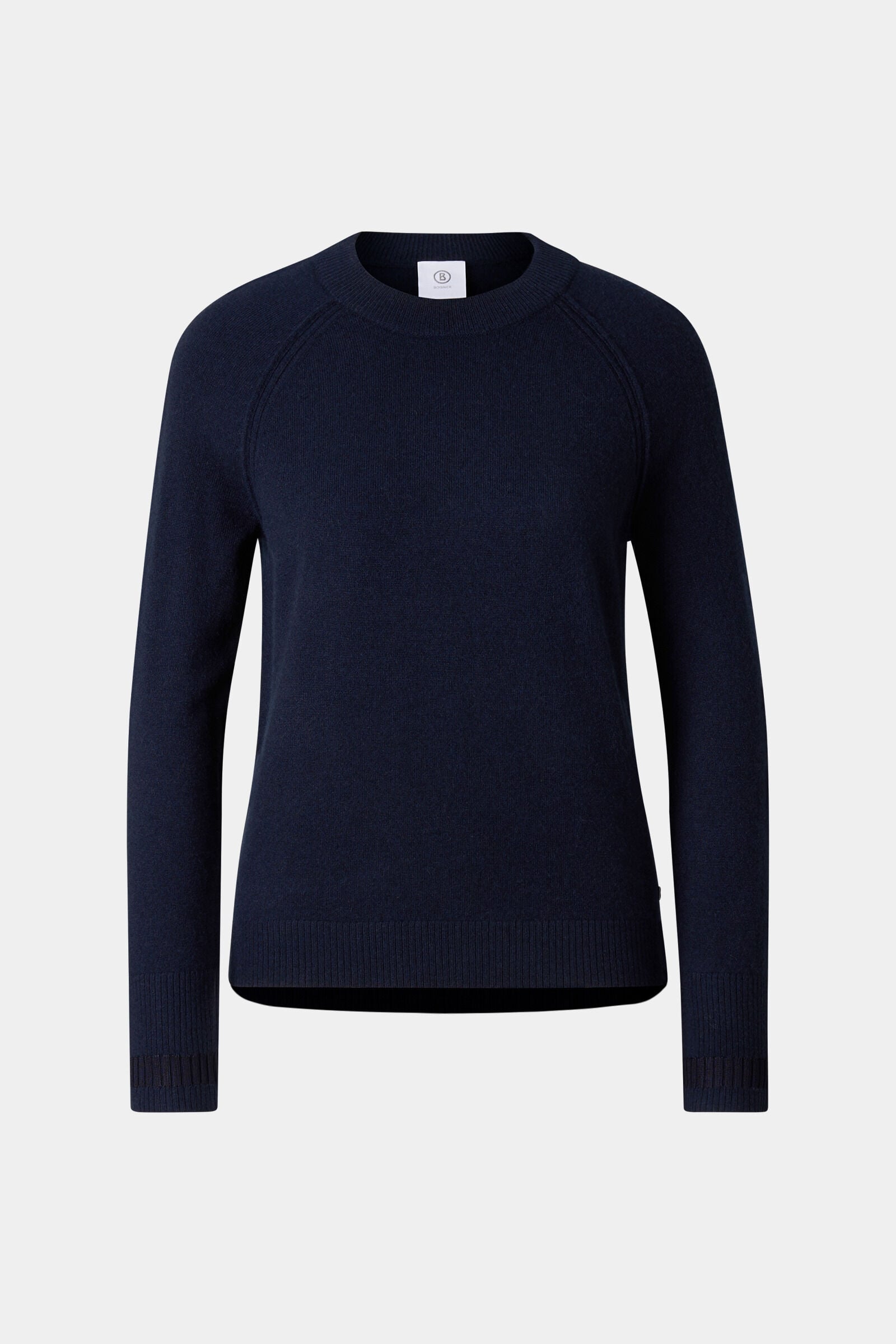 Pull Vanessa en laine vierge et cachemire Marine