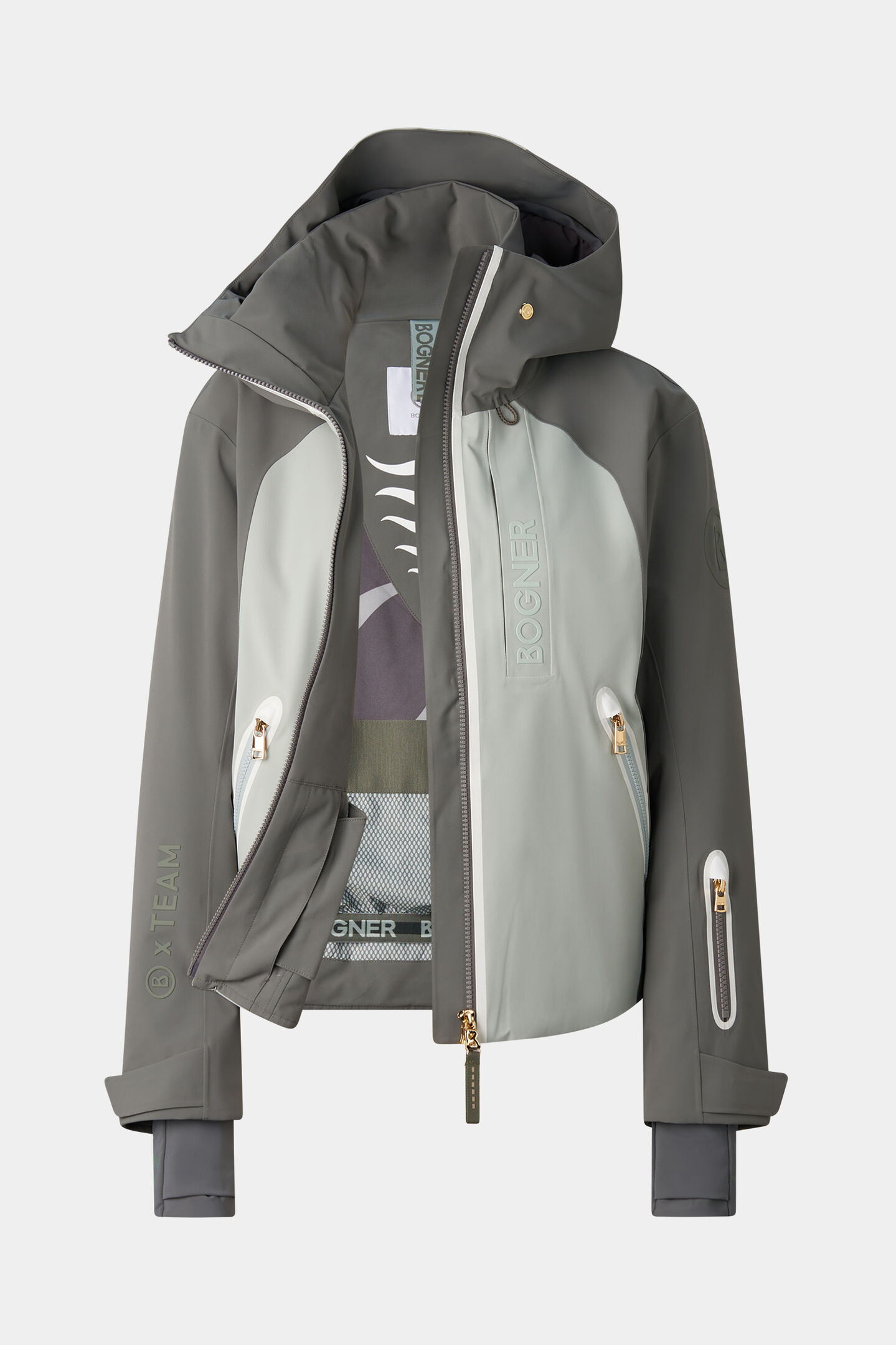 Skijacke Hila Sage Grey