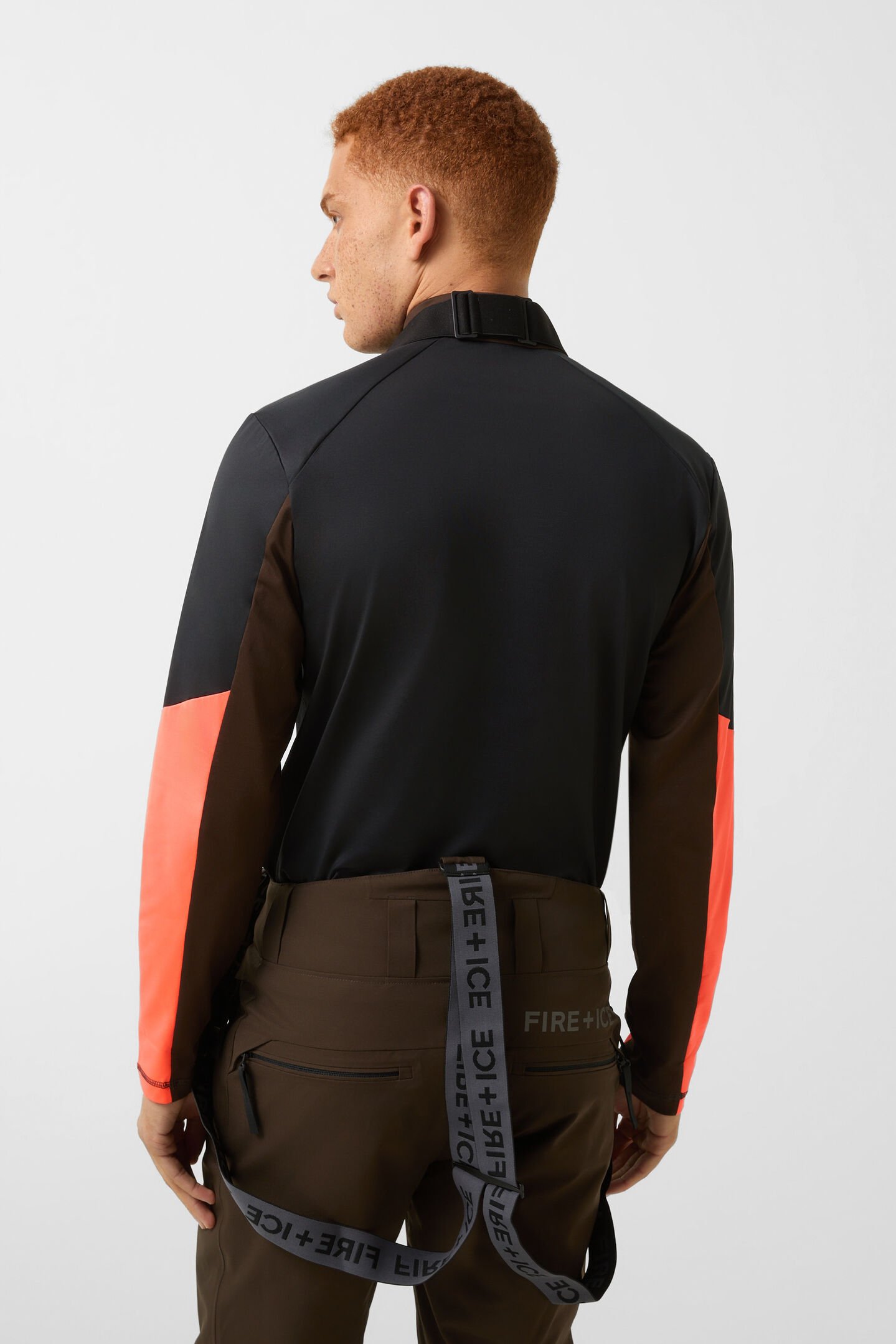 Première couche Berkan Chocolat/orange fluo