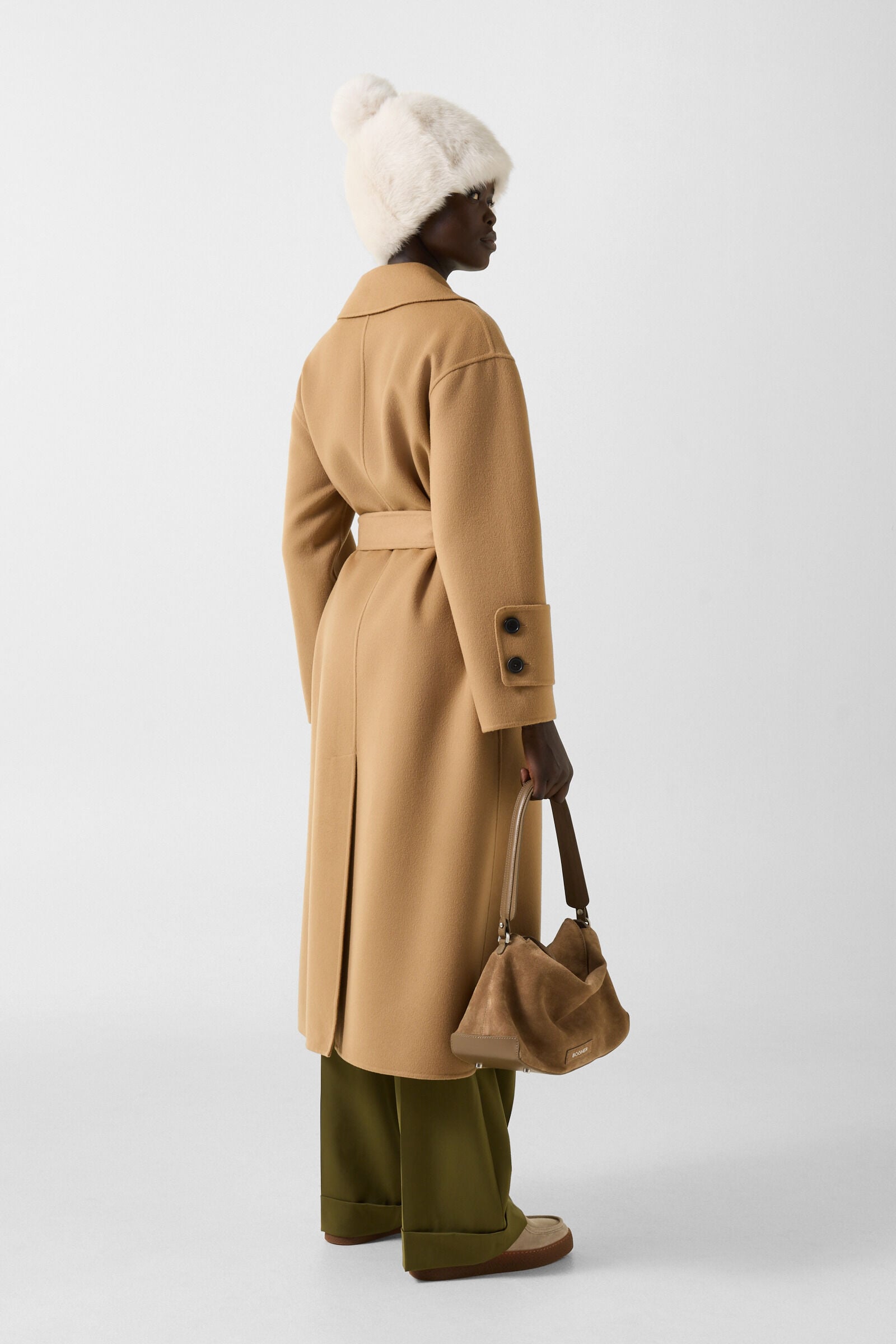 Doubleface Mantel Terese Camel