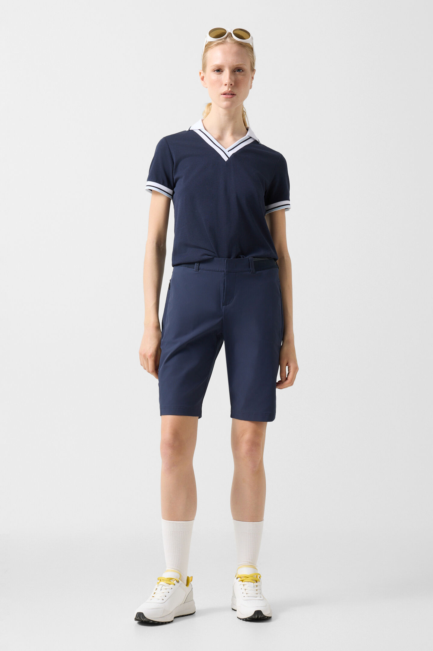 Zita functional Bermuda shorts Navy blue