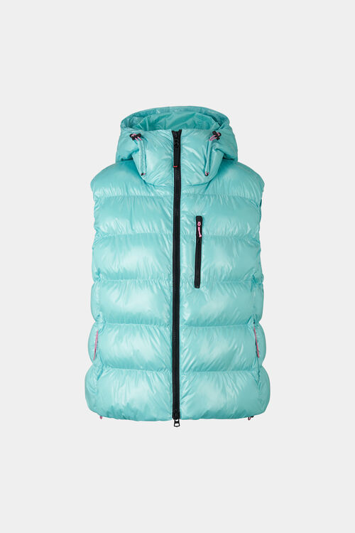 Naima quilted waistcoat Ice blue