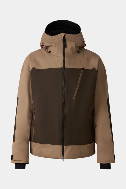 Tajo ski jacket Caramel/Chocolate