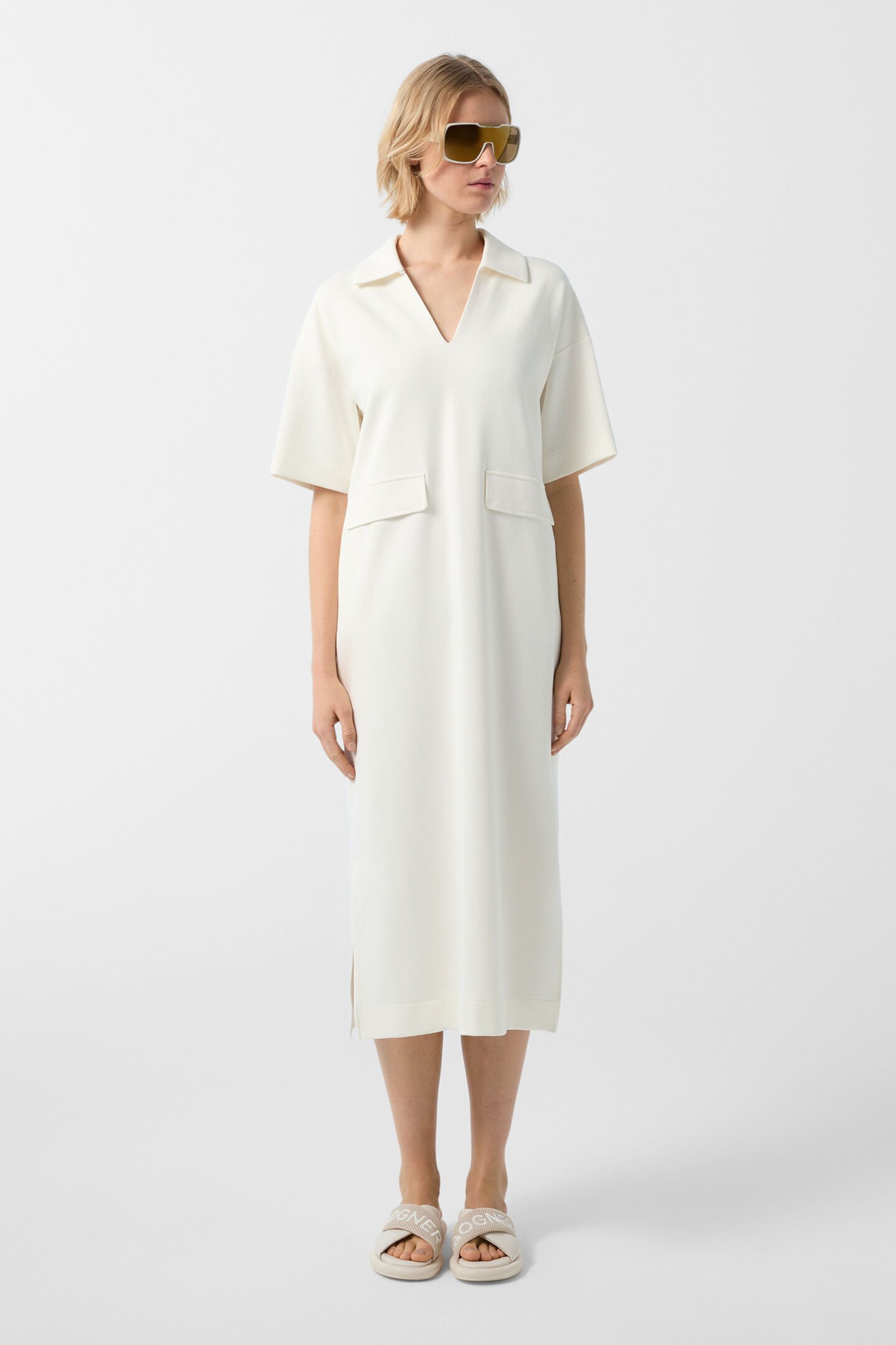 Fabiola jersey dress Off-White