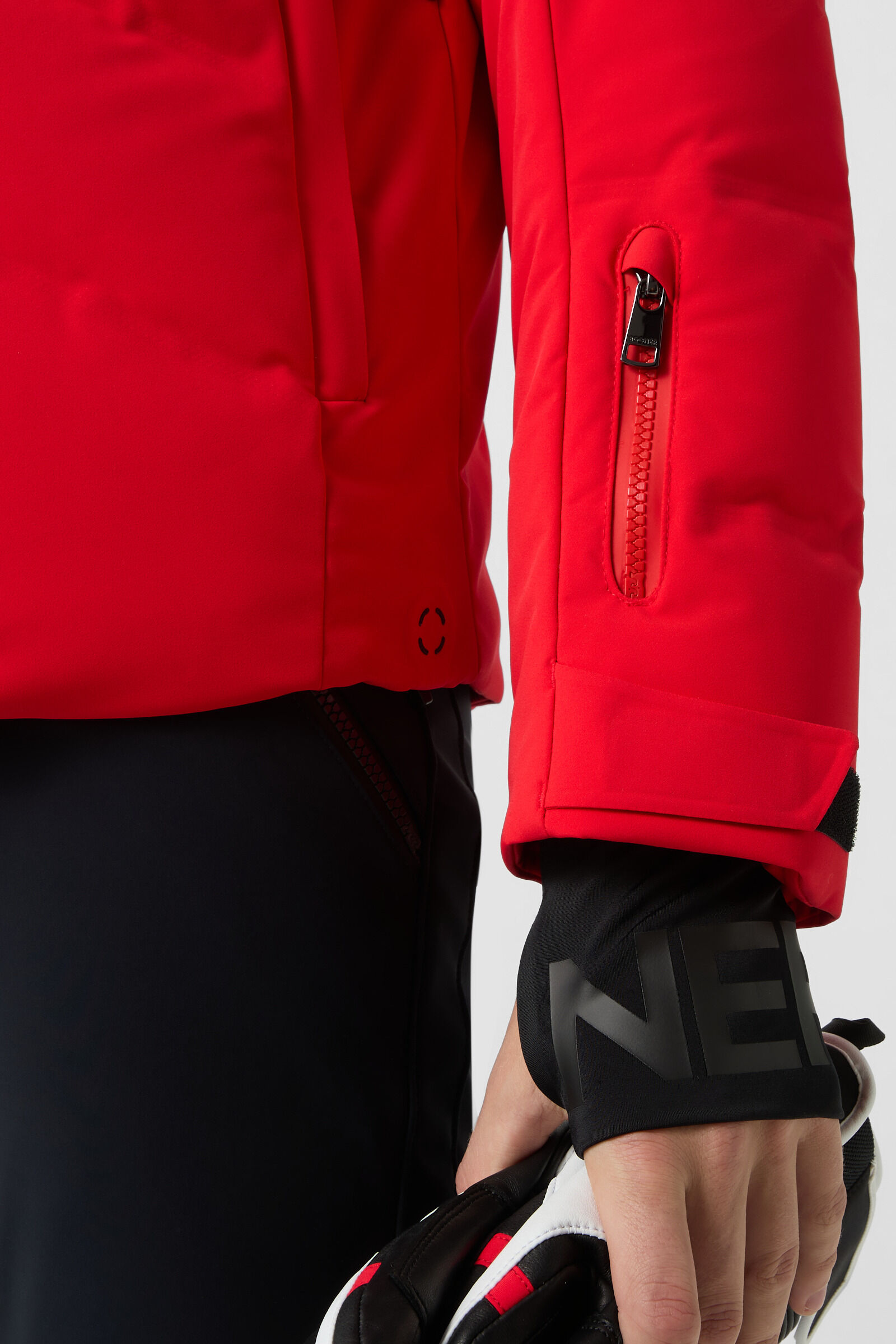 Jervis down ski jacket Red