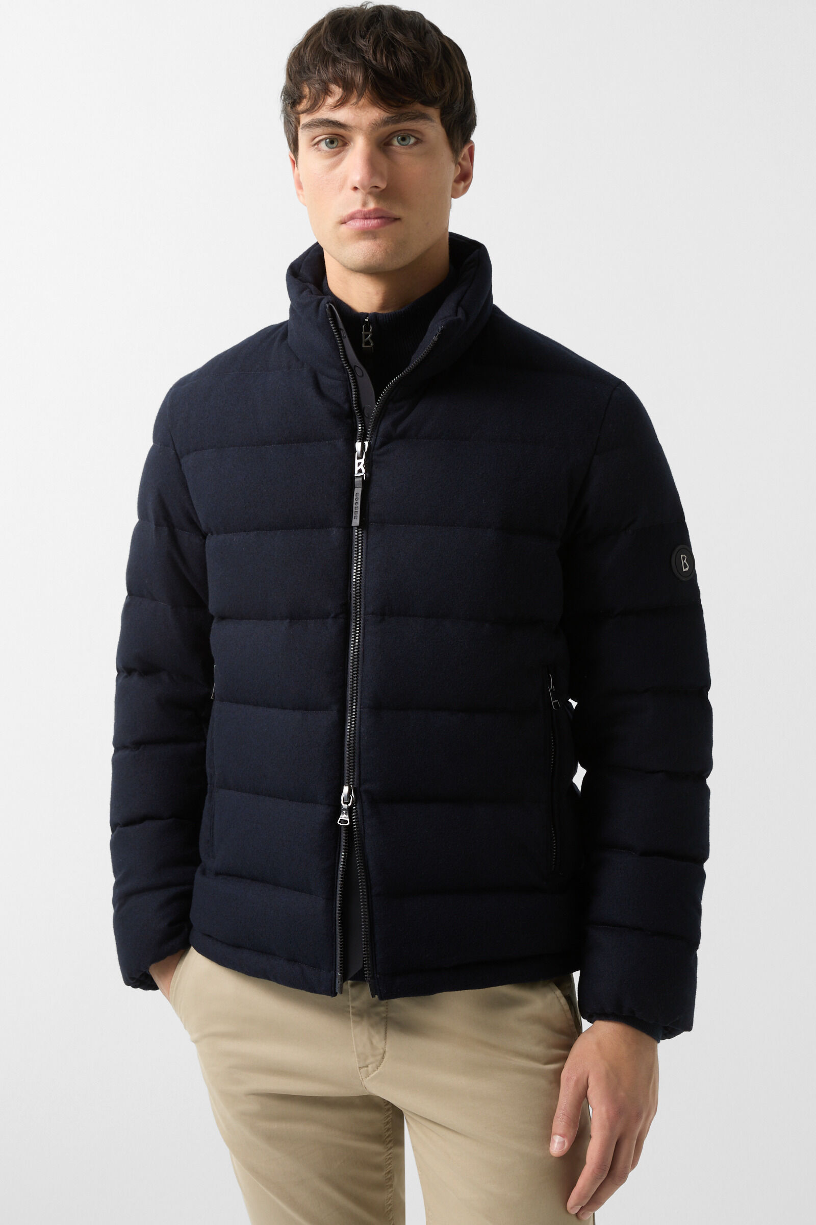 Daunenjacke Hugh Navy-Blau