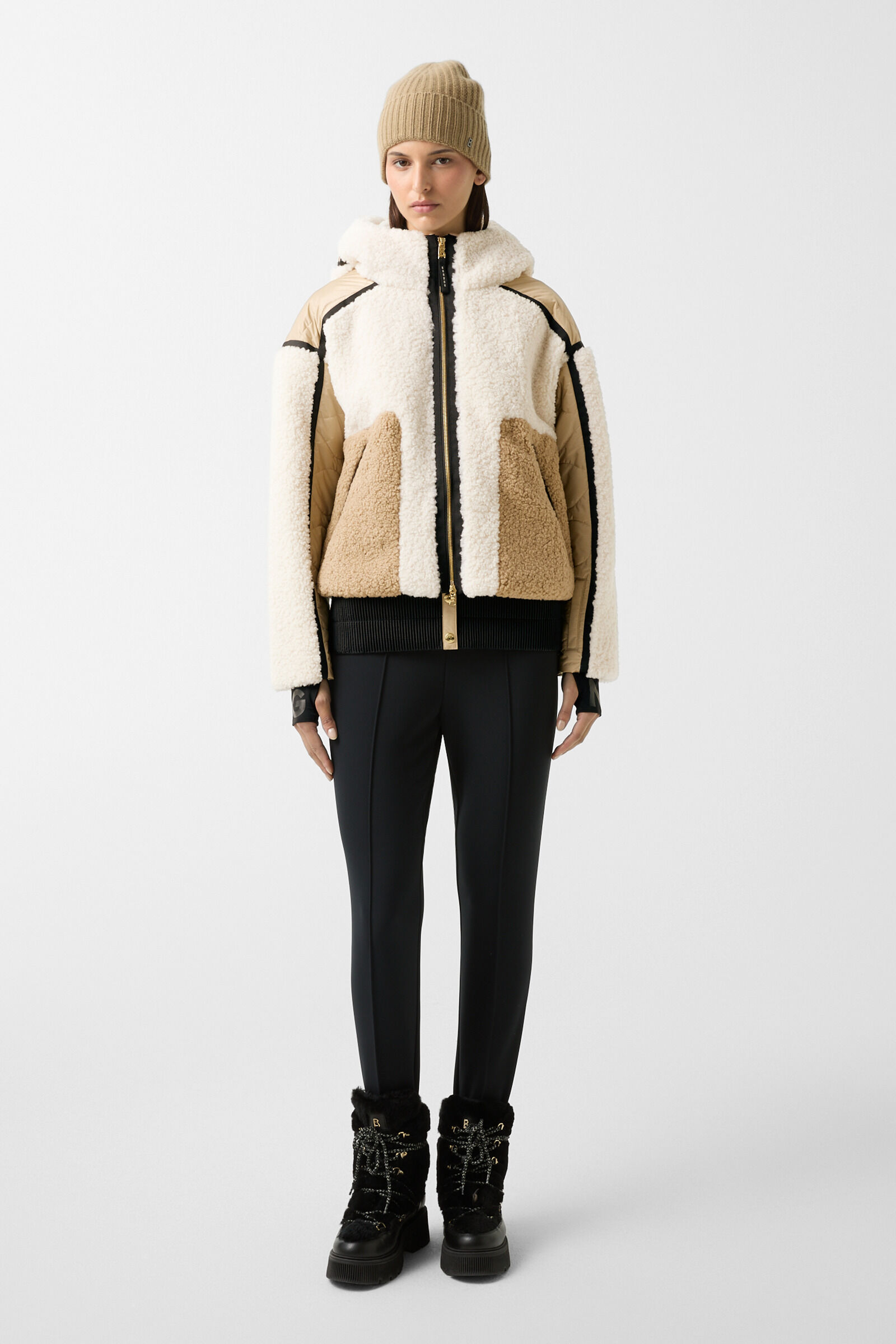 Kora ski jacket Off-white/beige