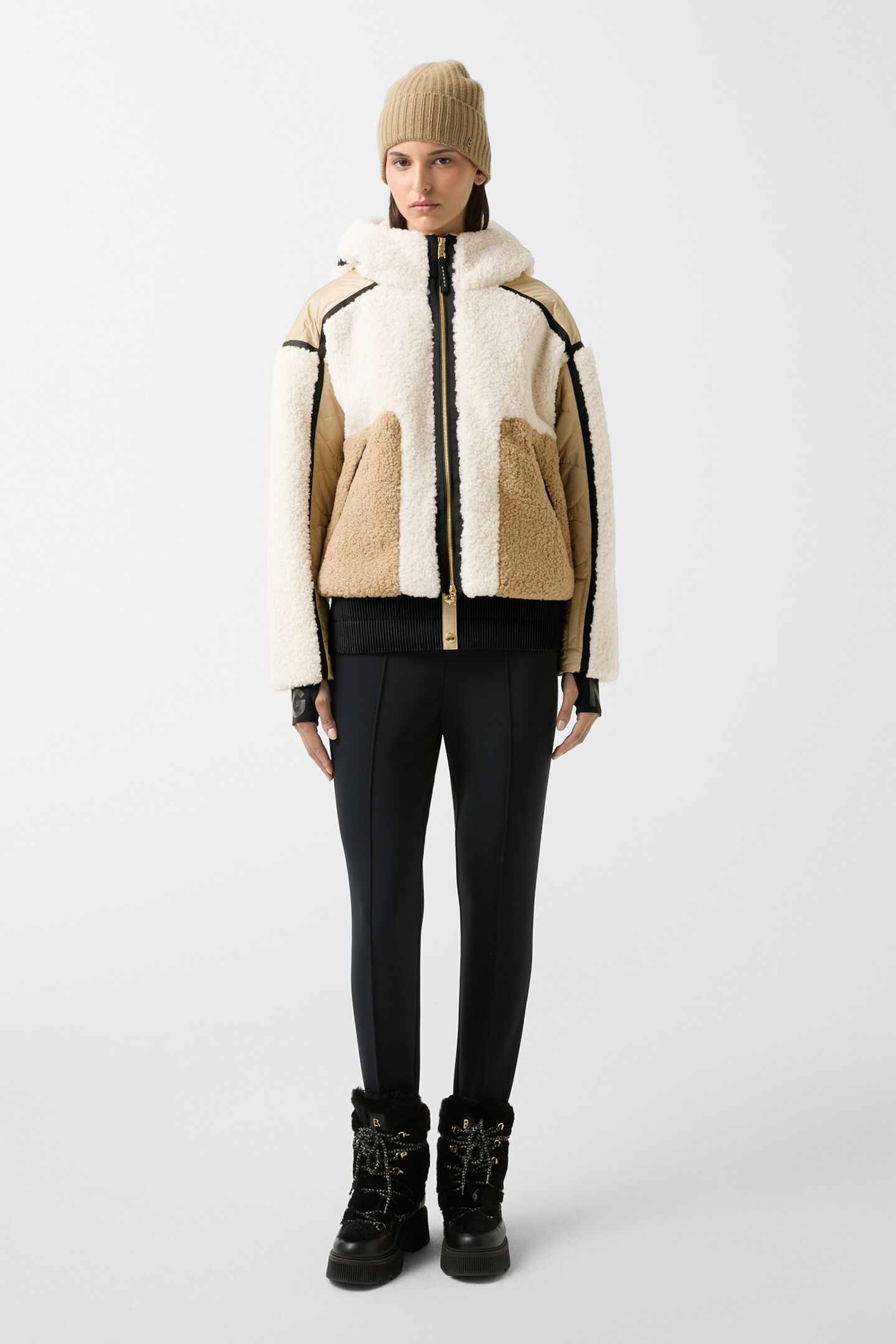 Kora ski jacket Off-white/beige