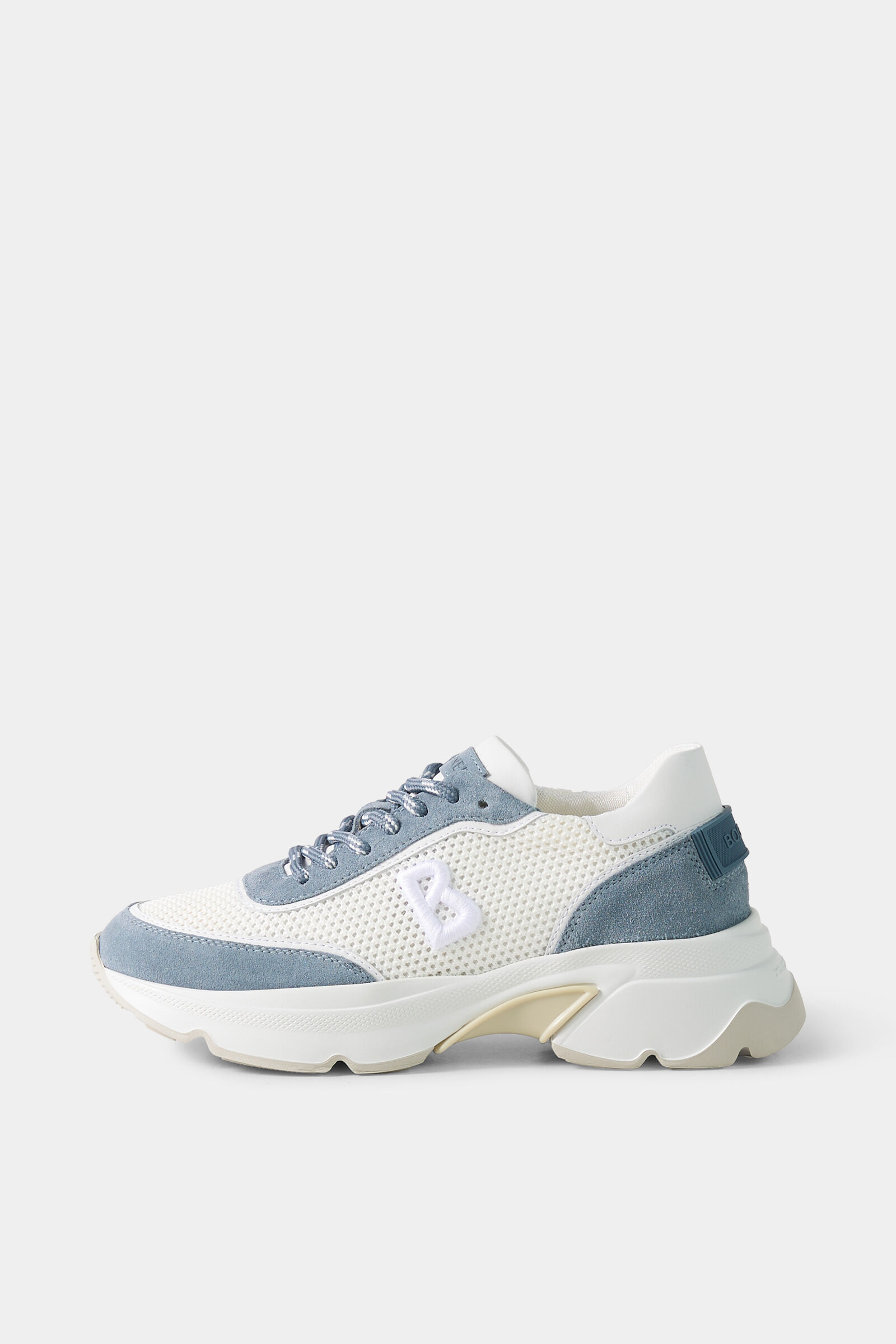 Kobe sneaker Gebroken wit/blauw