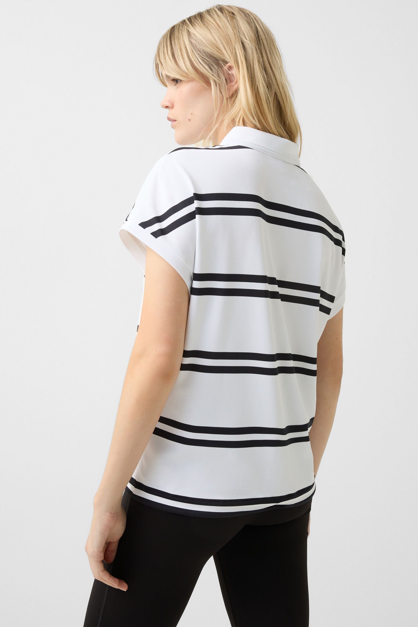 Gaja polo shirt White/black