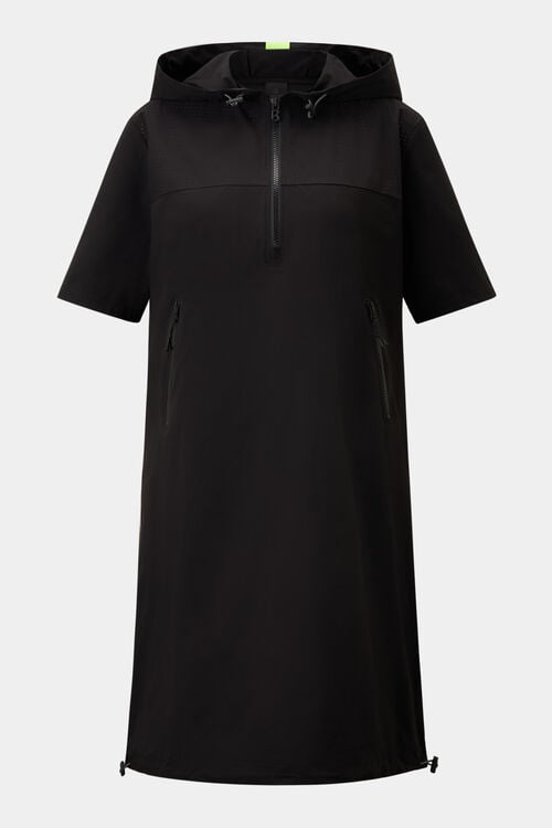 Valerie hoodie dress Black