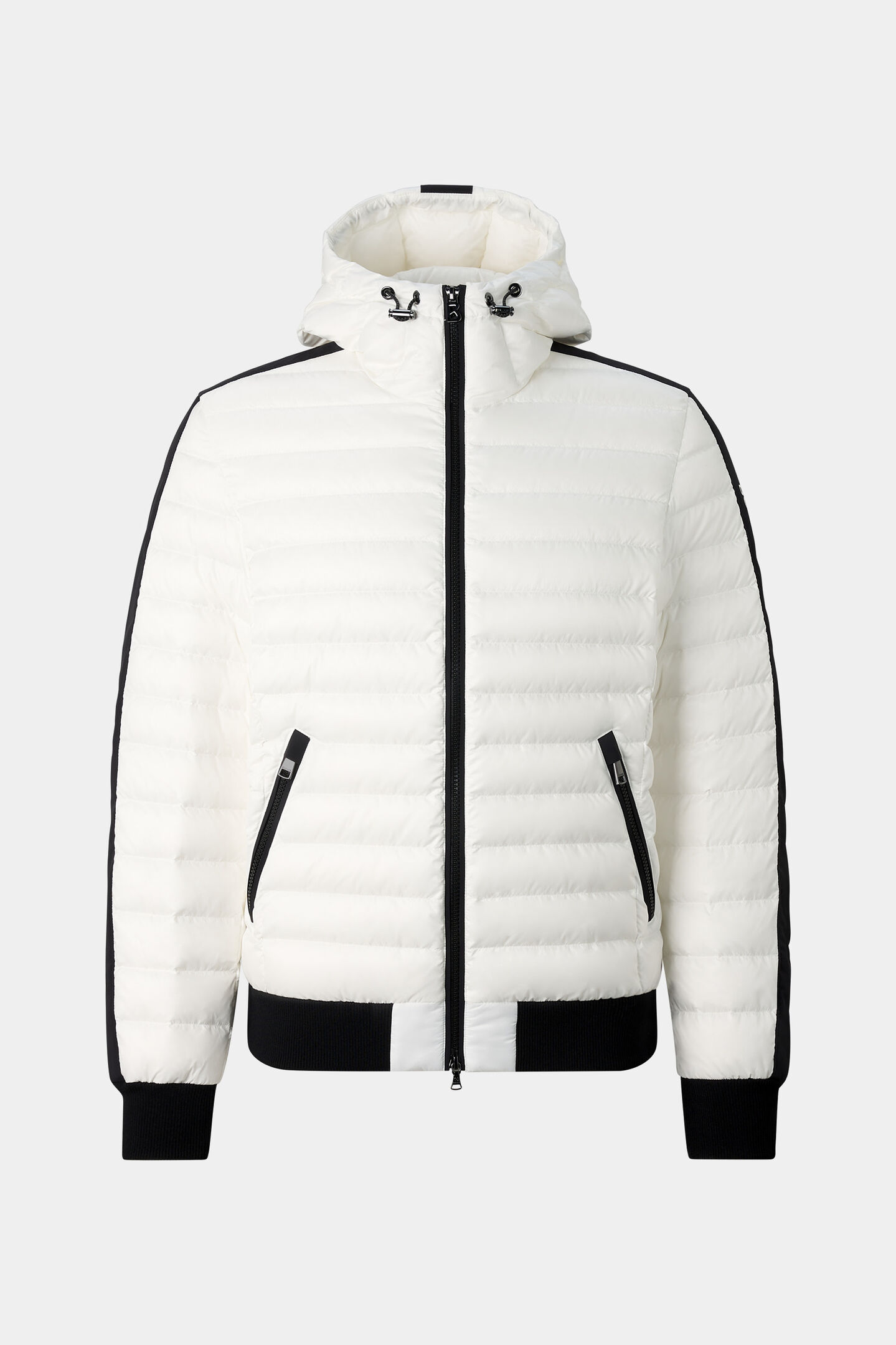 Midlayer-Jacke Bond Wei&szlig;/Schwarz