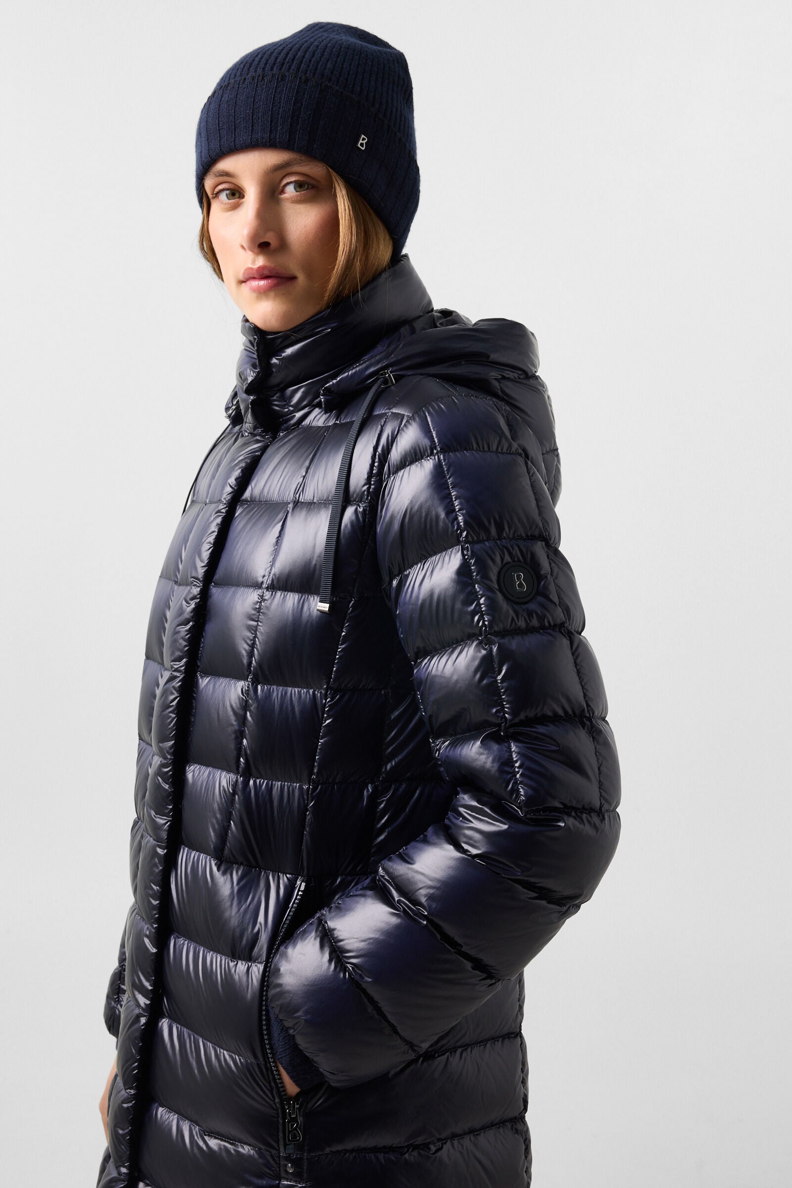 Meryl down coat Navy