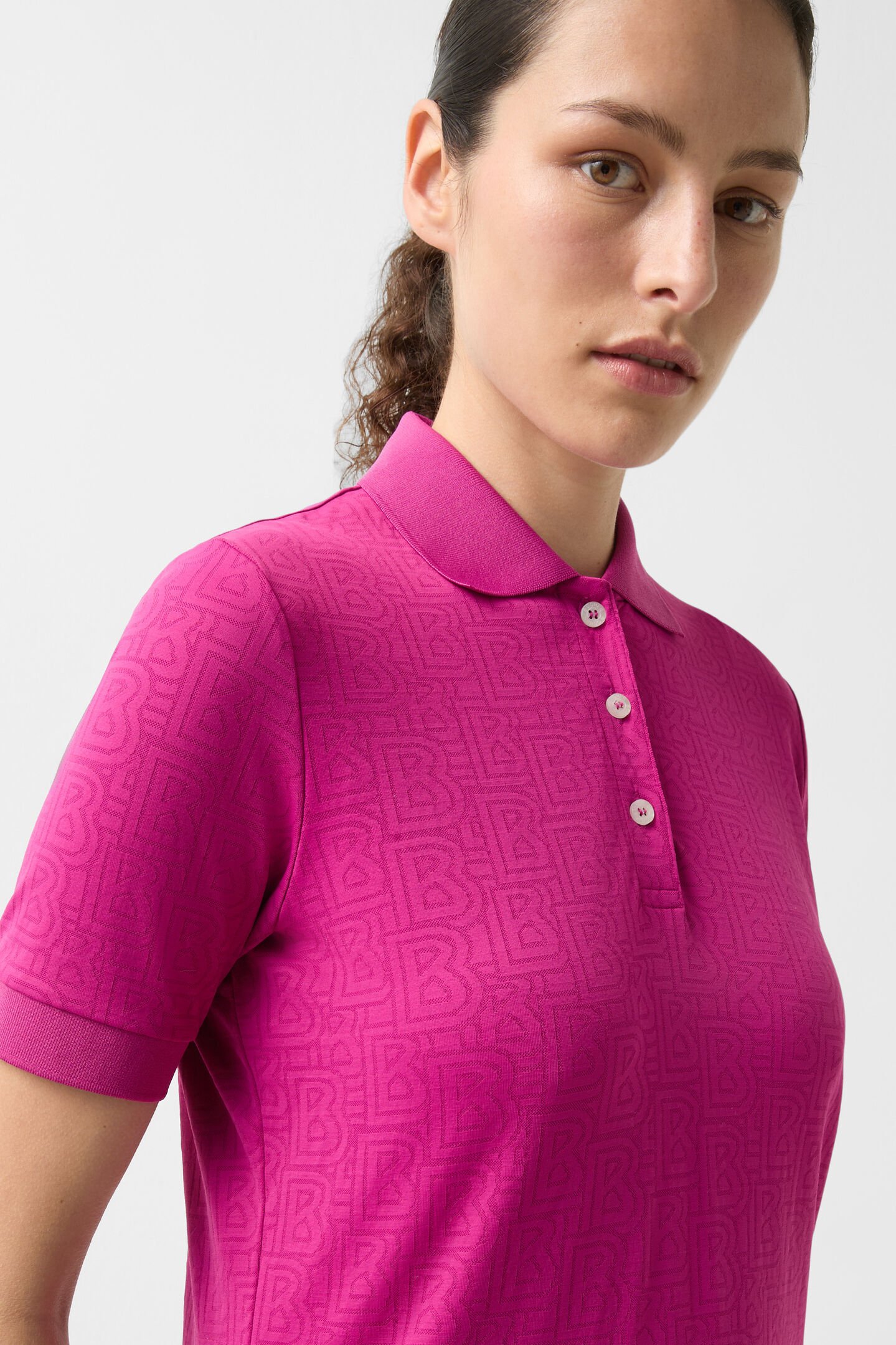Larina functional short-sleeved top Pink