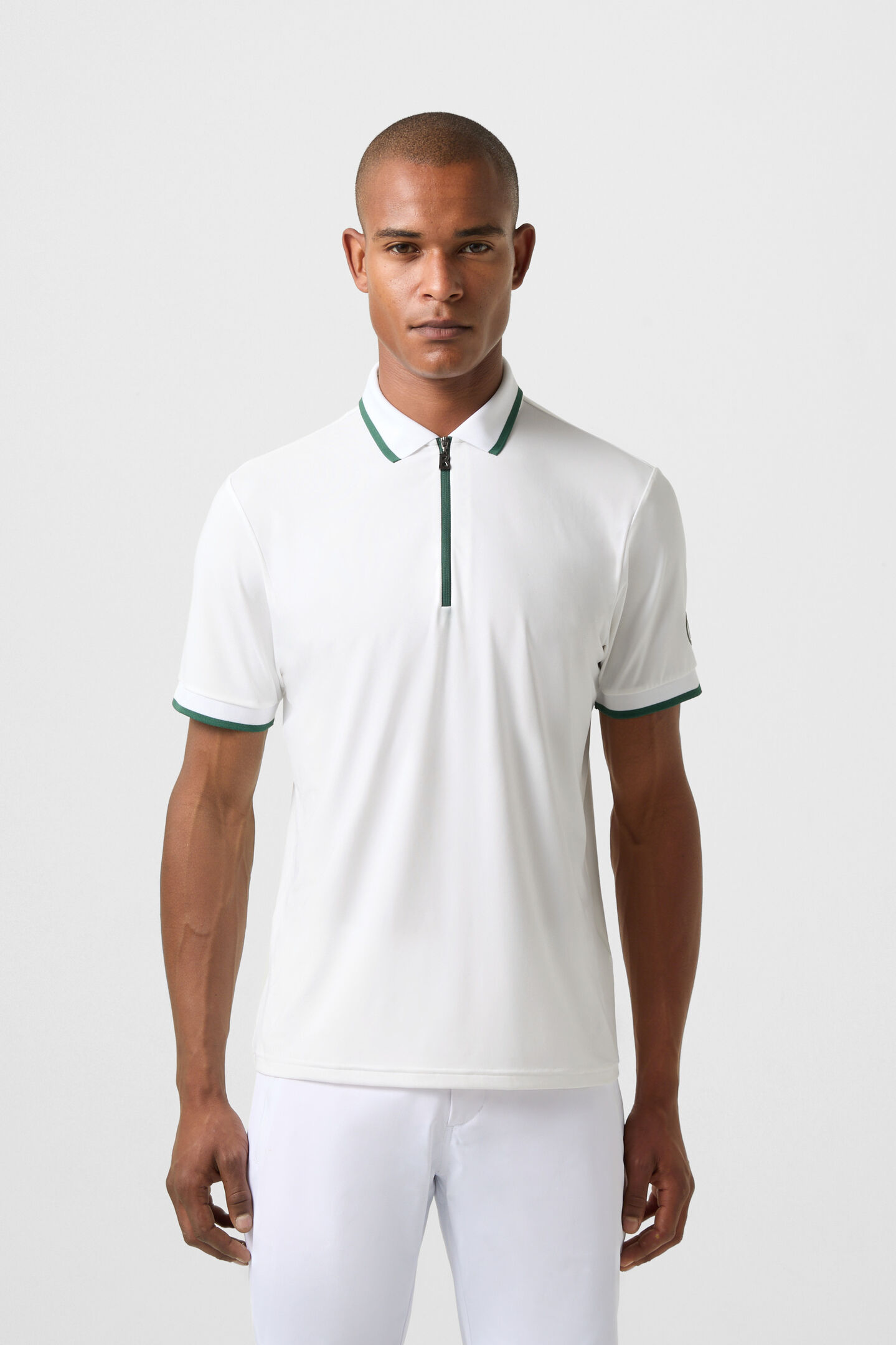 Cody functional short-sleeved top White