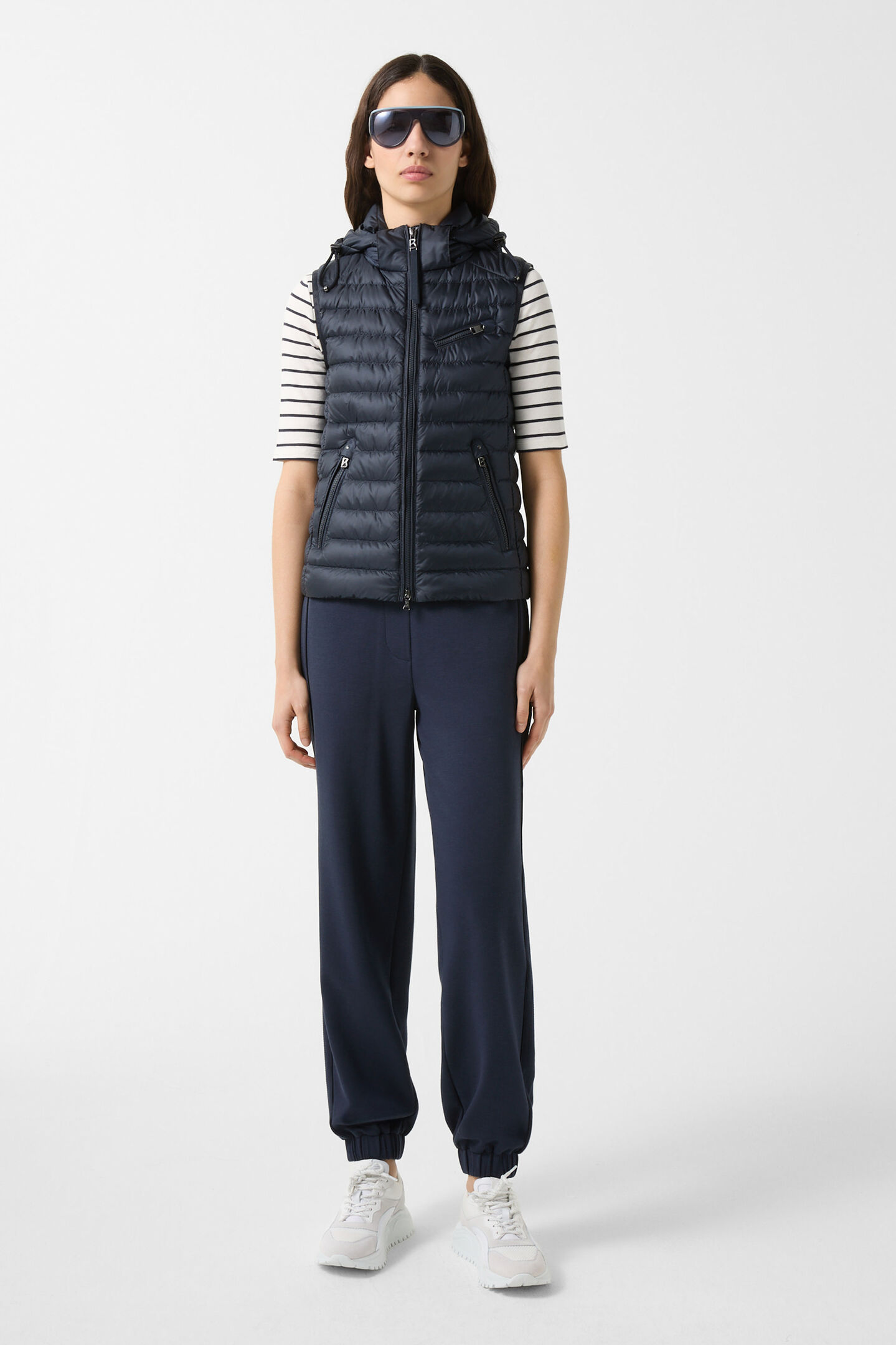 Florisa Lightweight down gilet Navy blue