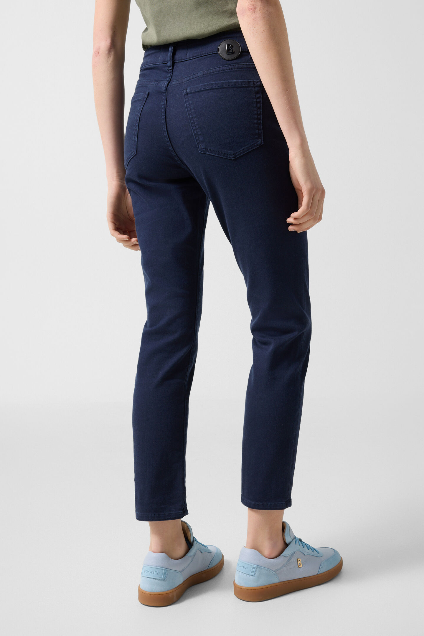 7/8 slim fit jeans Julie Navy blue