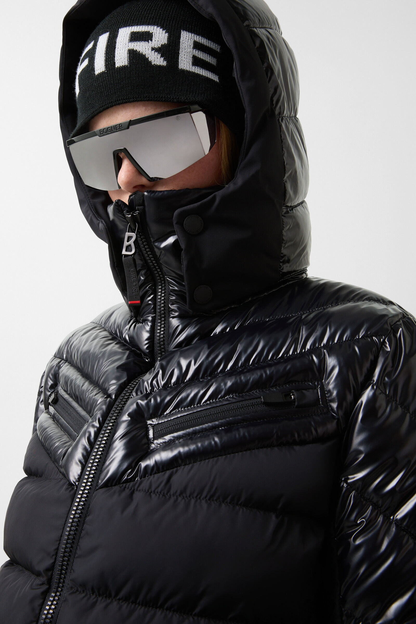 Farina quilted jacket Black