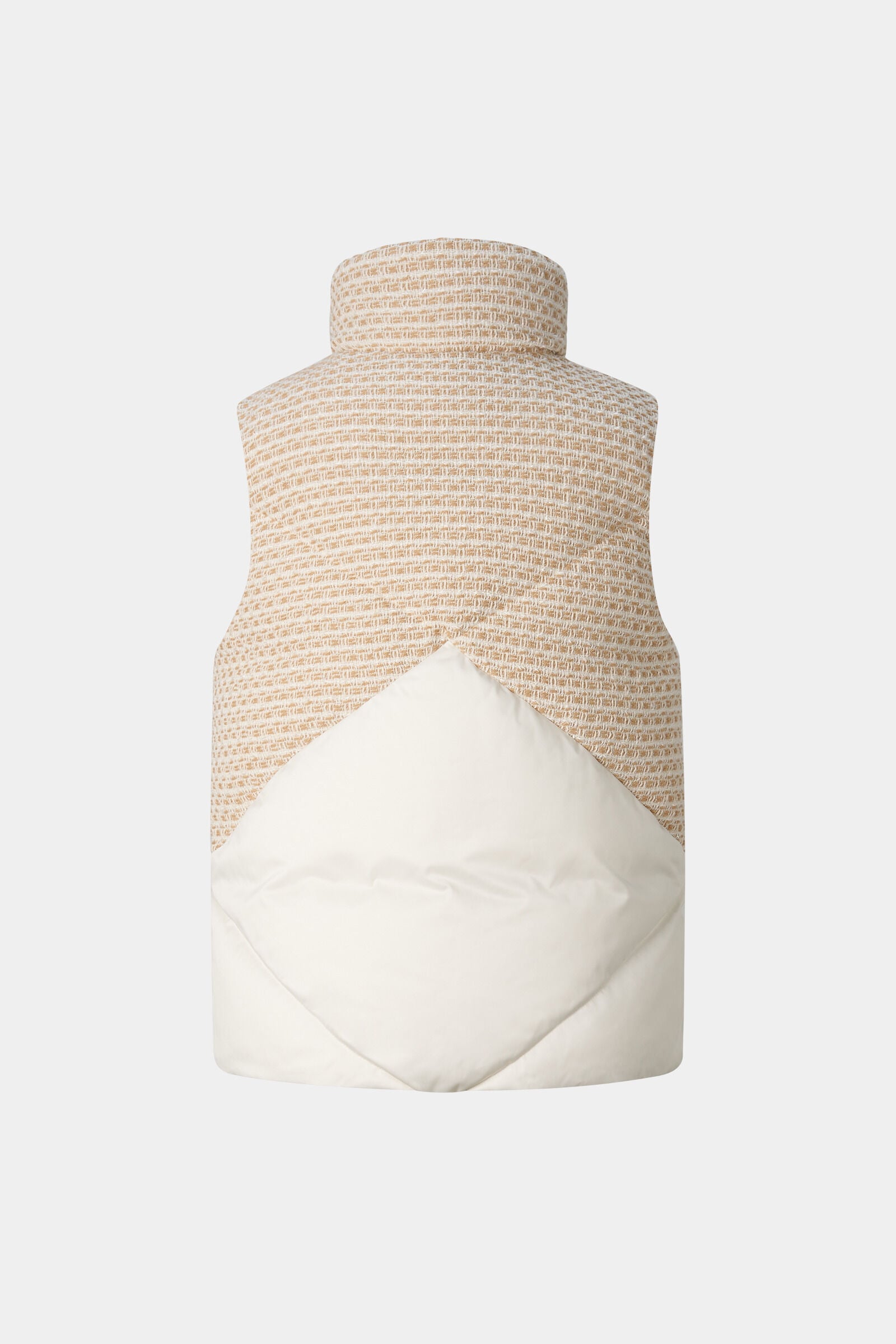 Daunenweste Netty Off-White/Beige