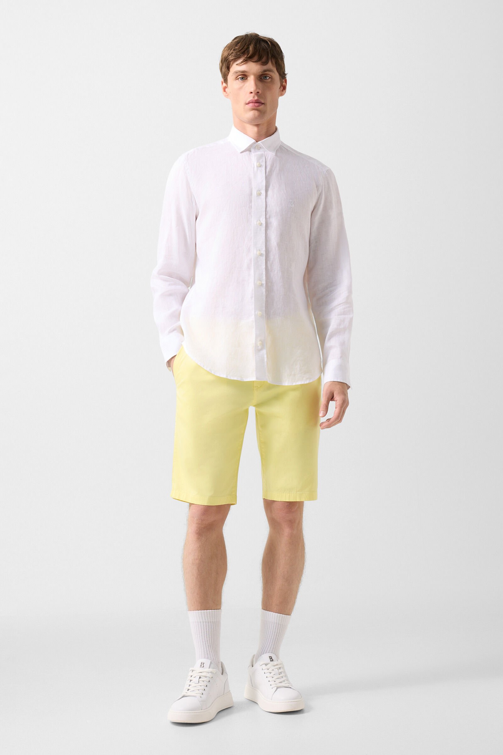 Timi linen shirt White