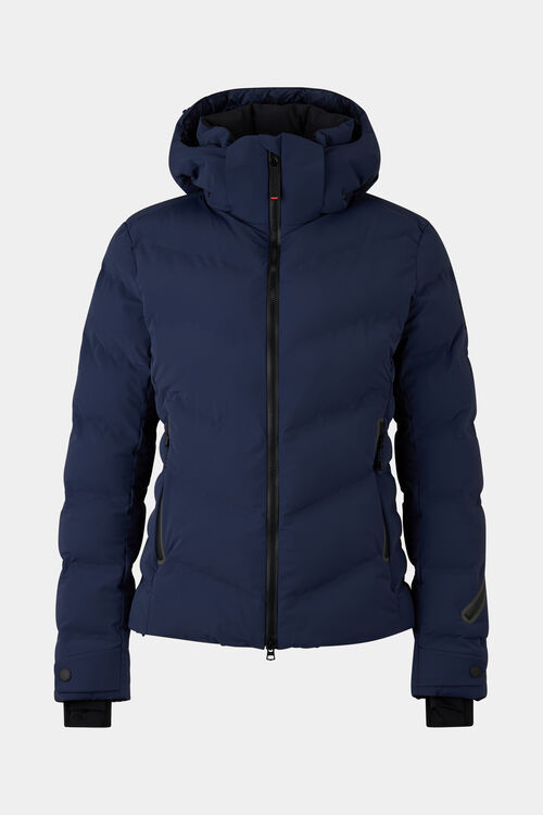 Tech-Sael quilted jacket Dark blue