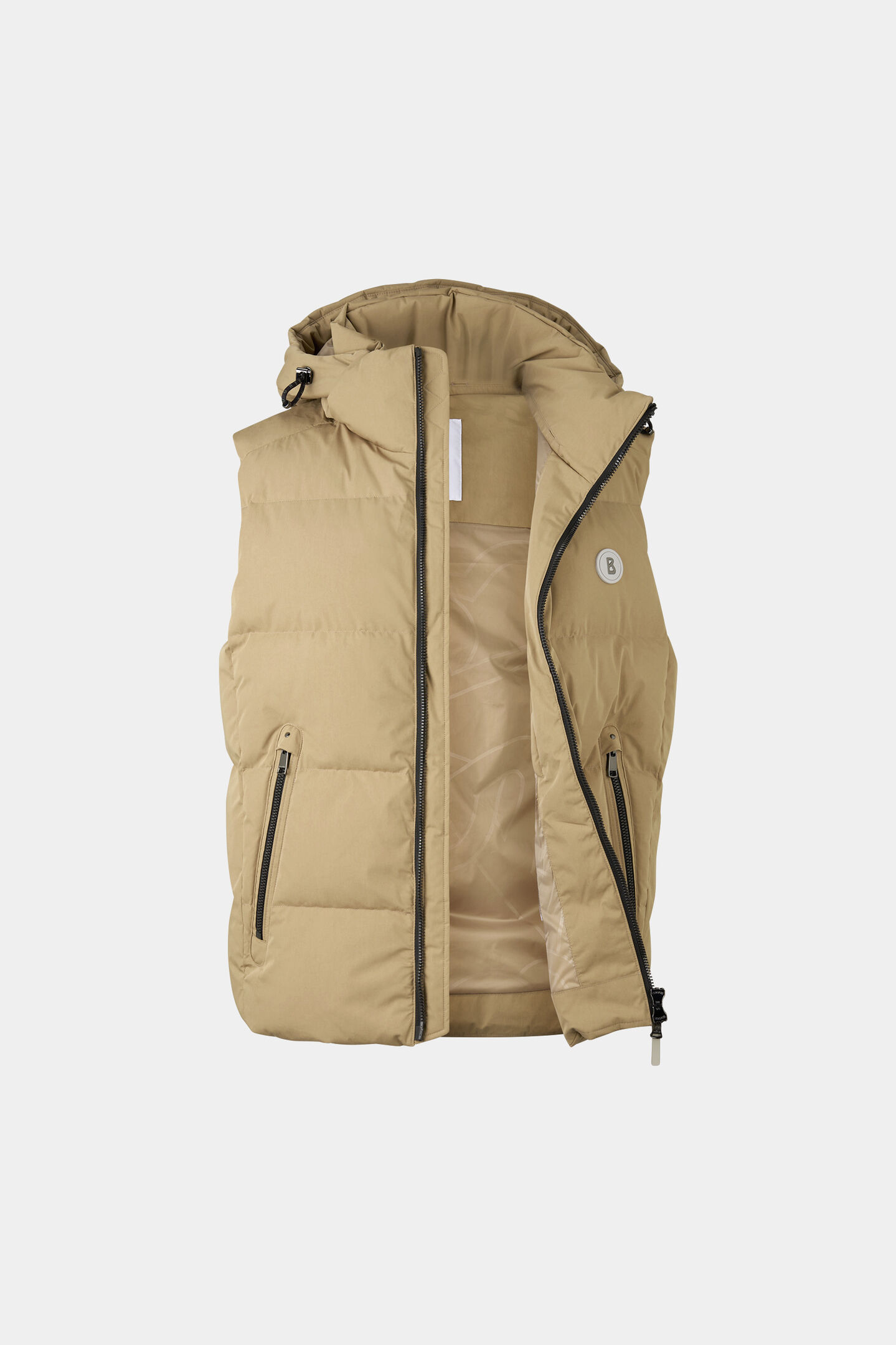 Jimmy down vest Camel
