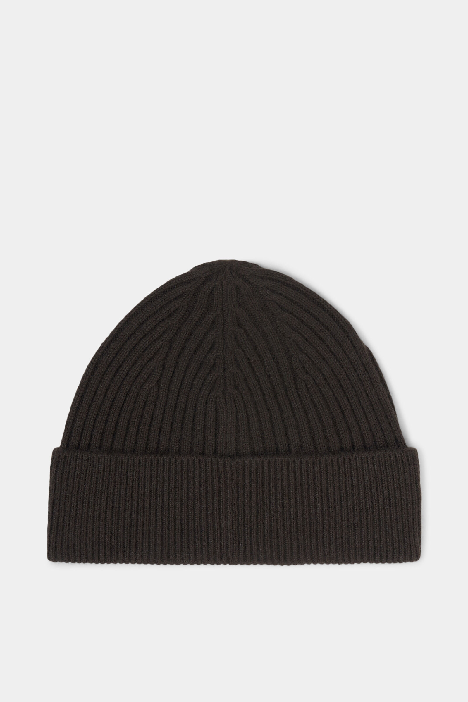 Rio knitted cashmere hat Coffee