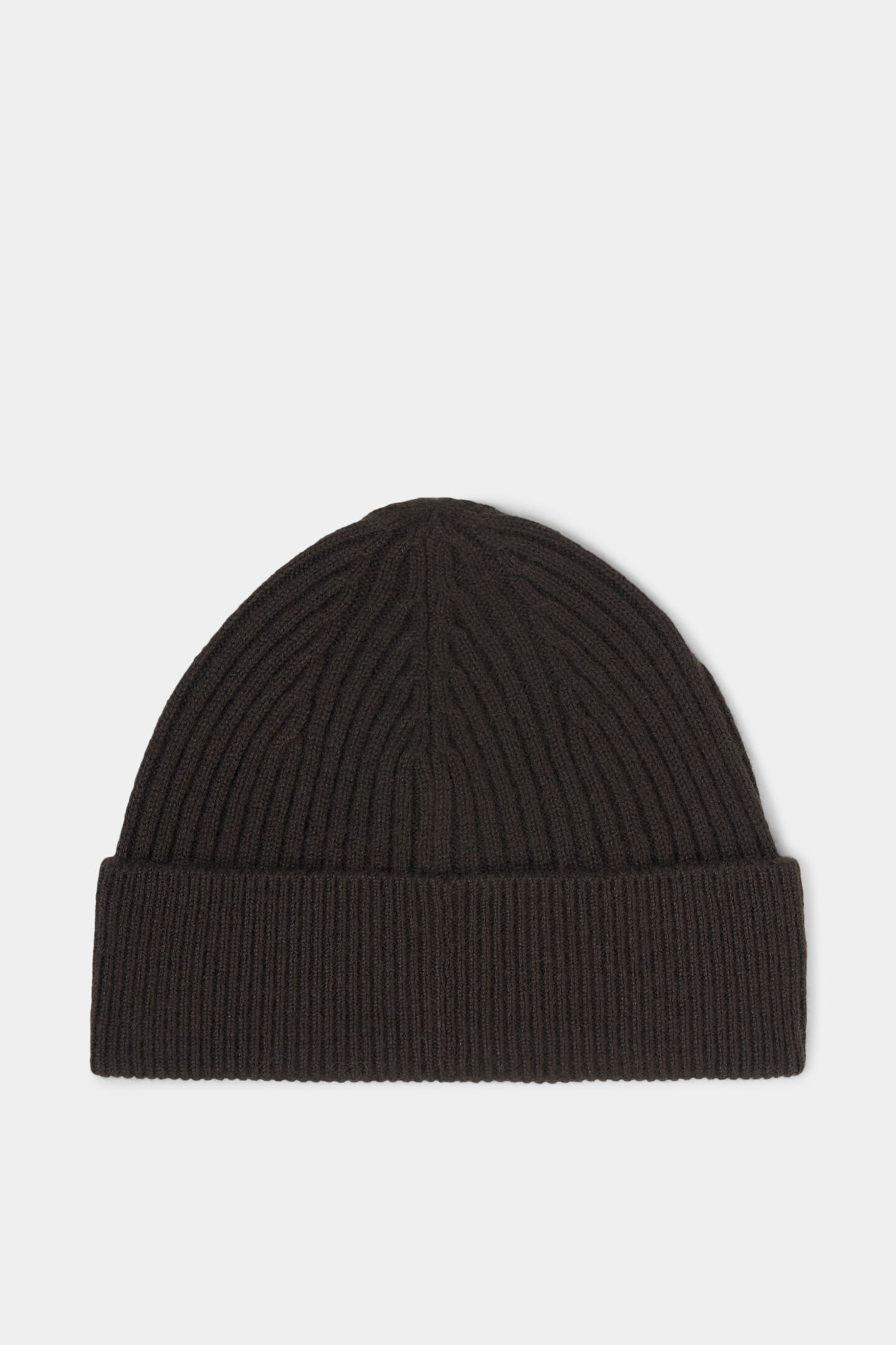 Rio knitted cashmere hat Coffee