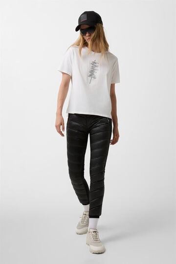 Pantalon en duvet Cora Noir Pantalon en duvet Cora Noir